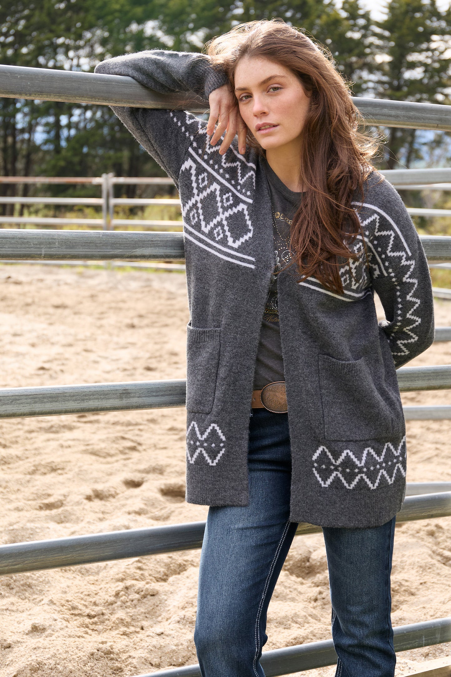 Pure Western Women’s Cora Knitted Cardigan