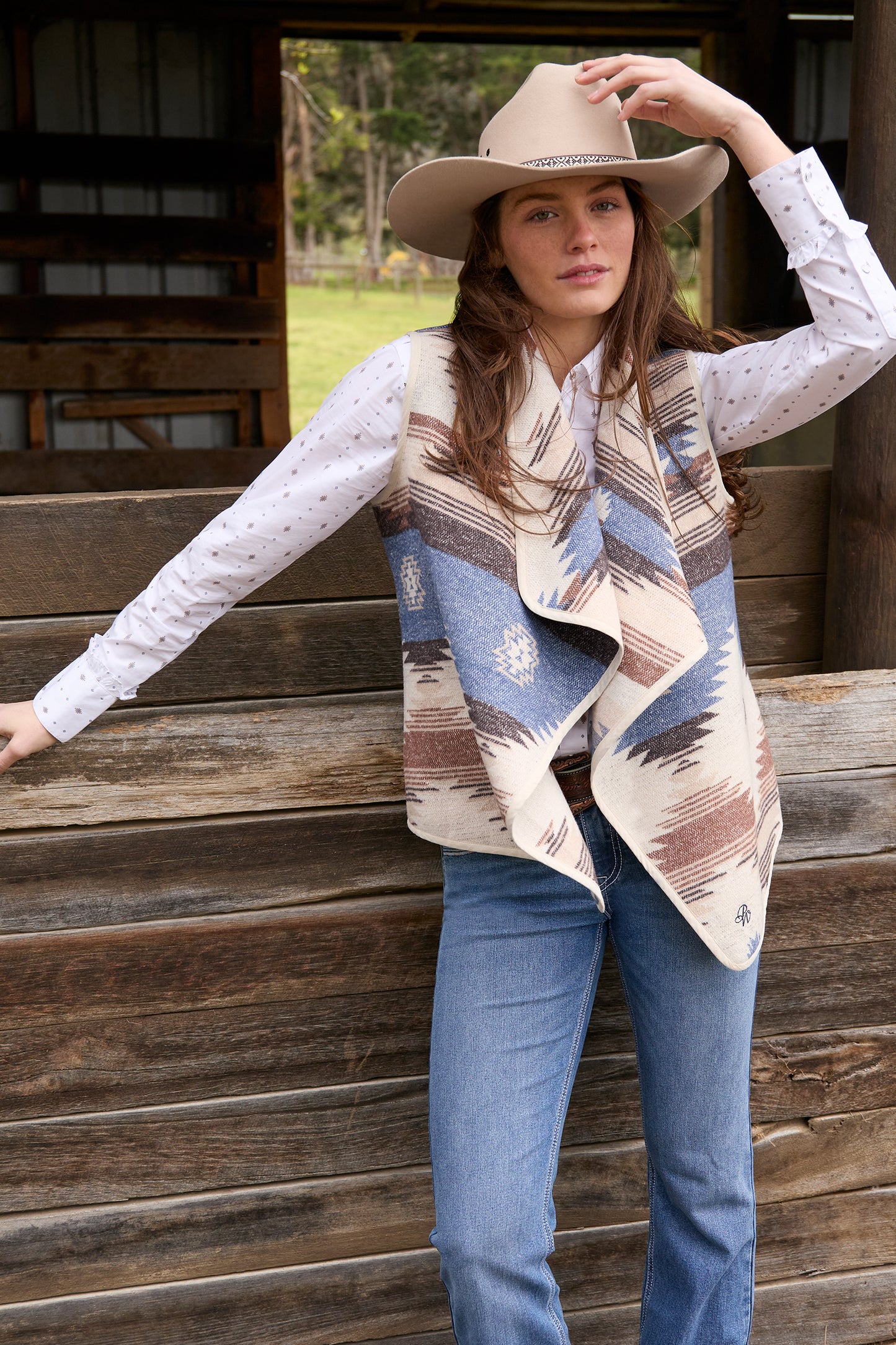 Pure Western Women’s Keegan Waterfall Vest