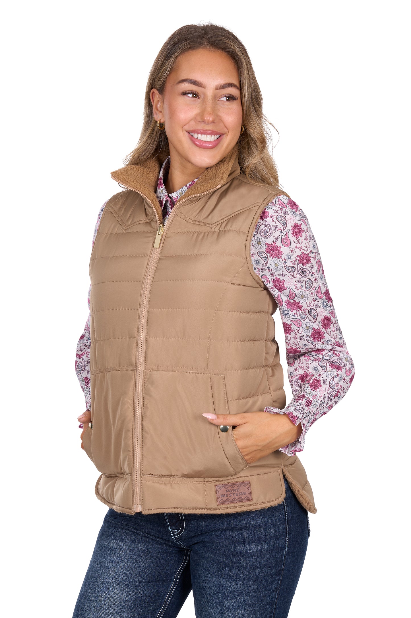 Pure Western Women’s Sherri Reversible Vest