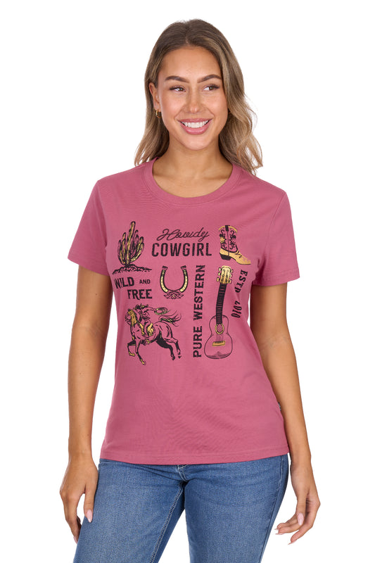 Pure Western Women’s Trinity Short Sleeve Tee