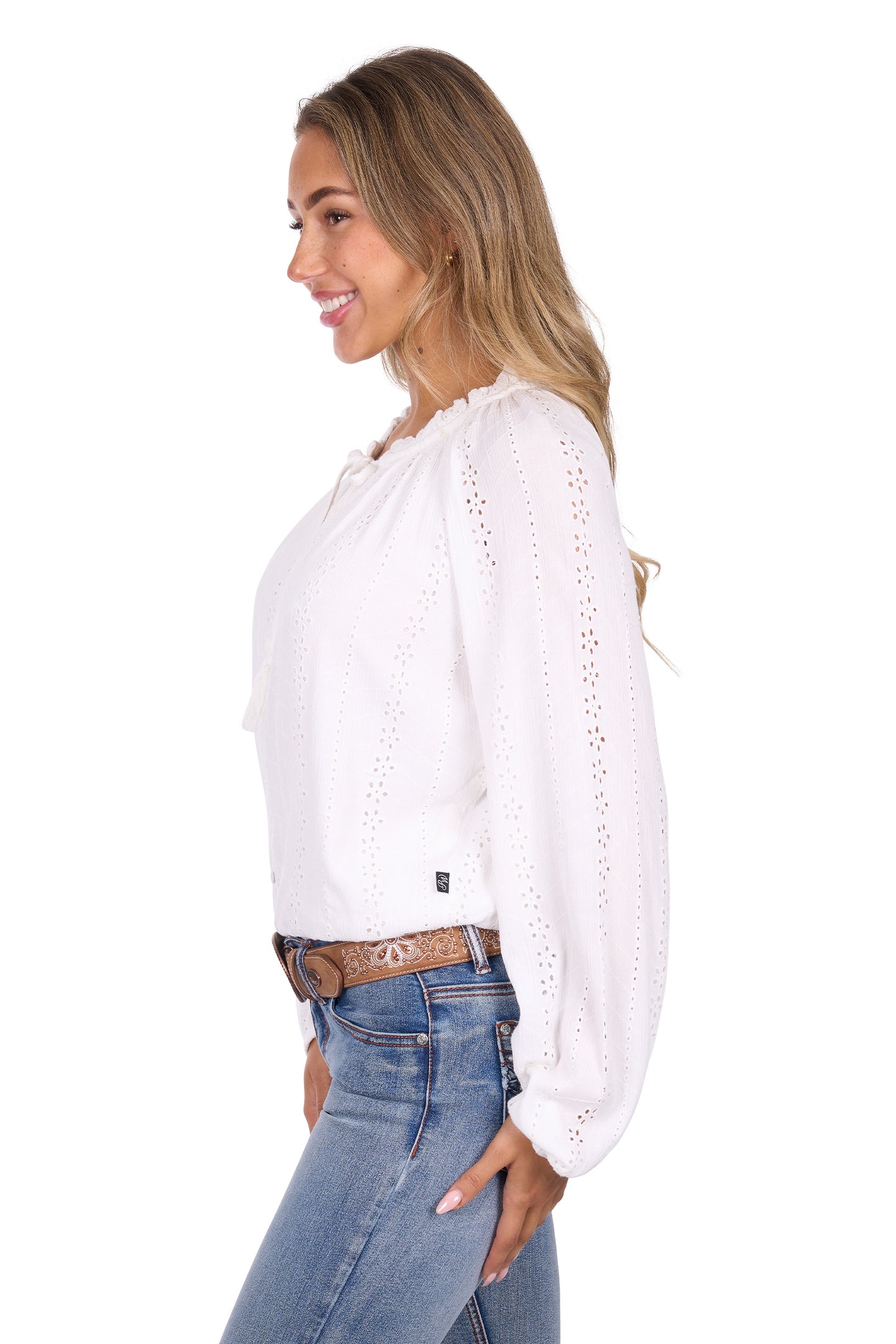 Pure Western Women’s Pepper Long Sleeve Blouse