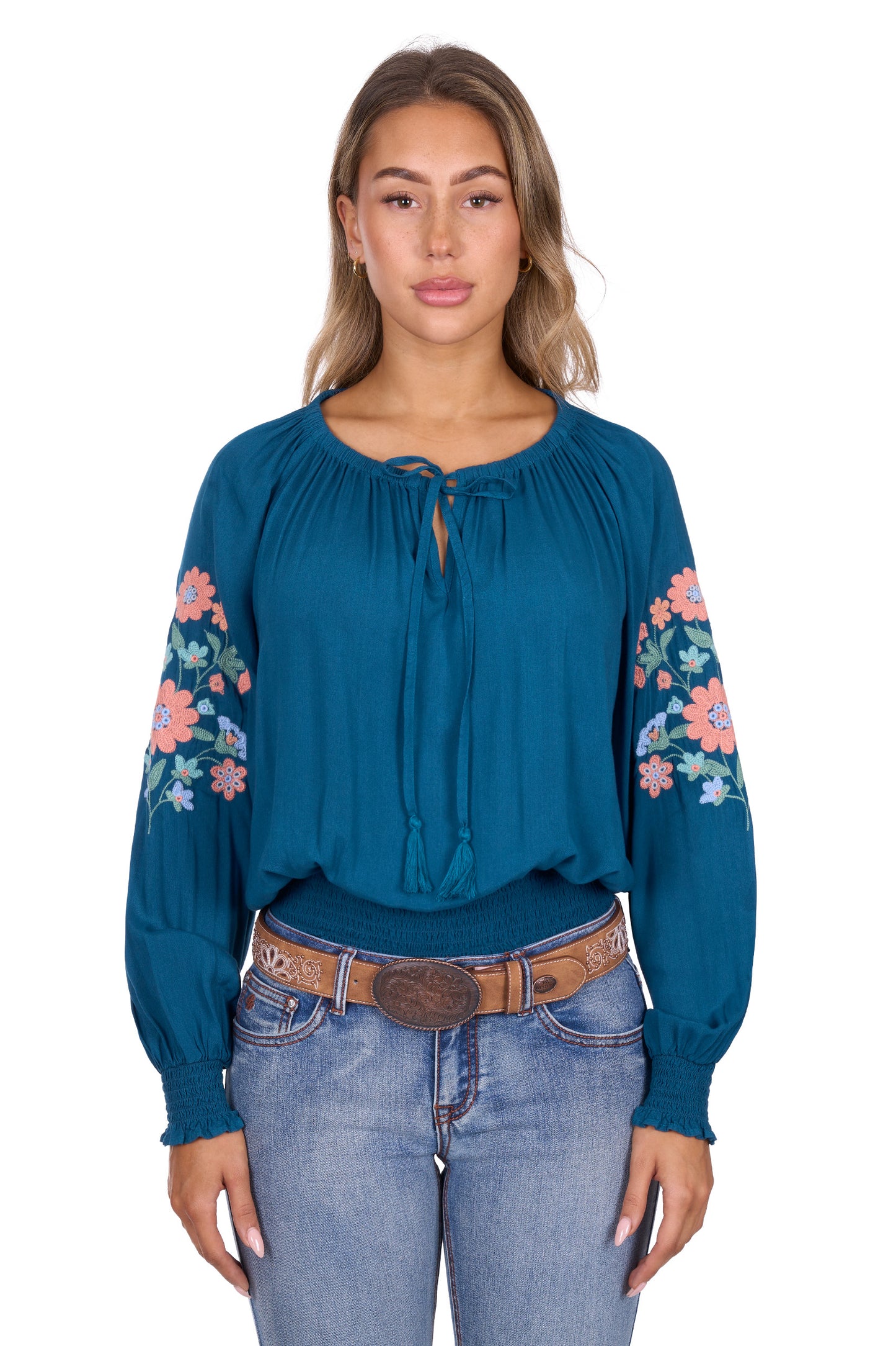 Pure Western Women’s Melina Long Sleeve Blouse