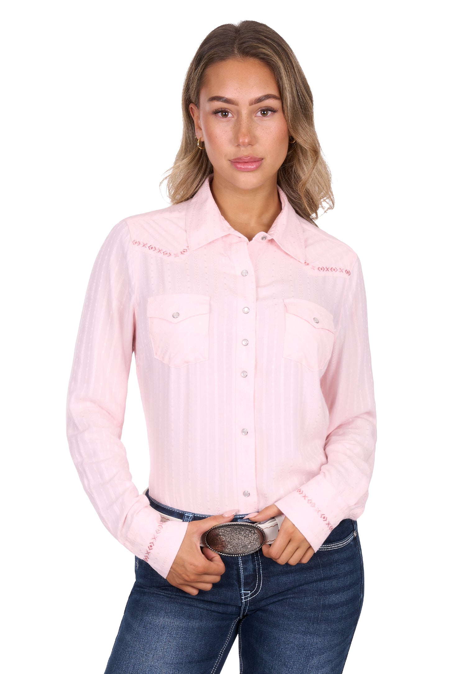 Pure Western Women’s Evelyn Western Long Sleeve Shirt