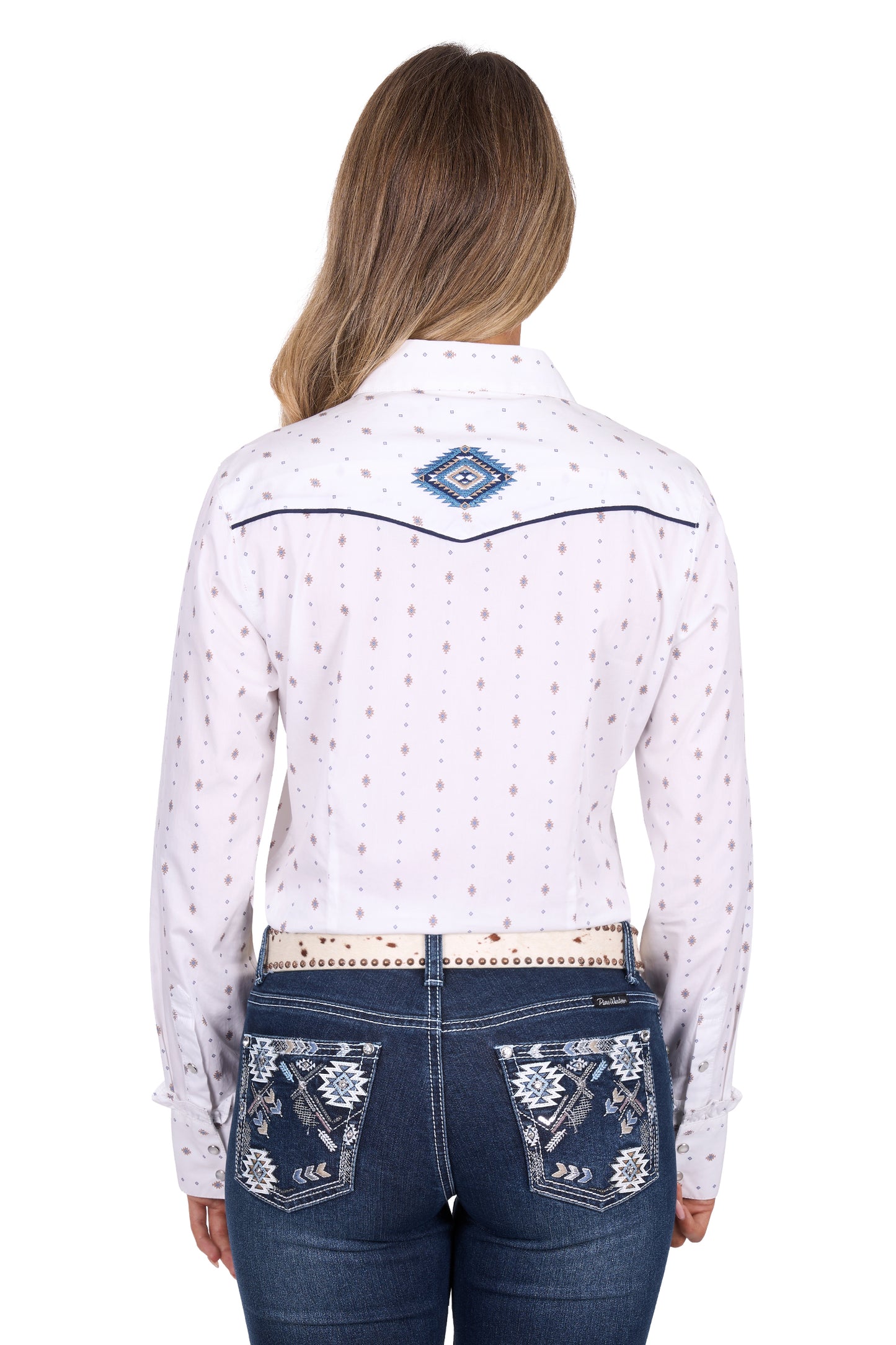 Pure Western Women’s Evelyn Western Long Sleeve Shirt