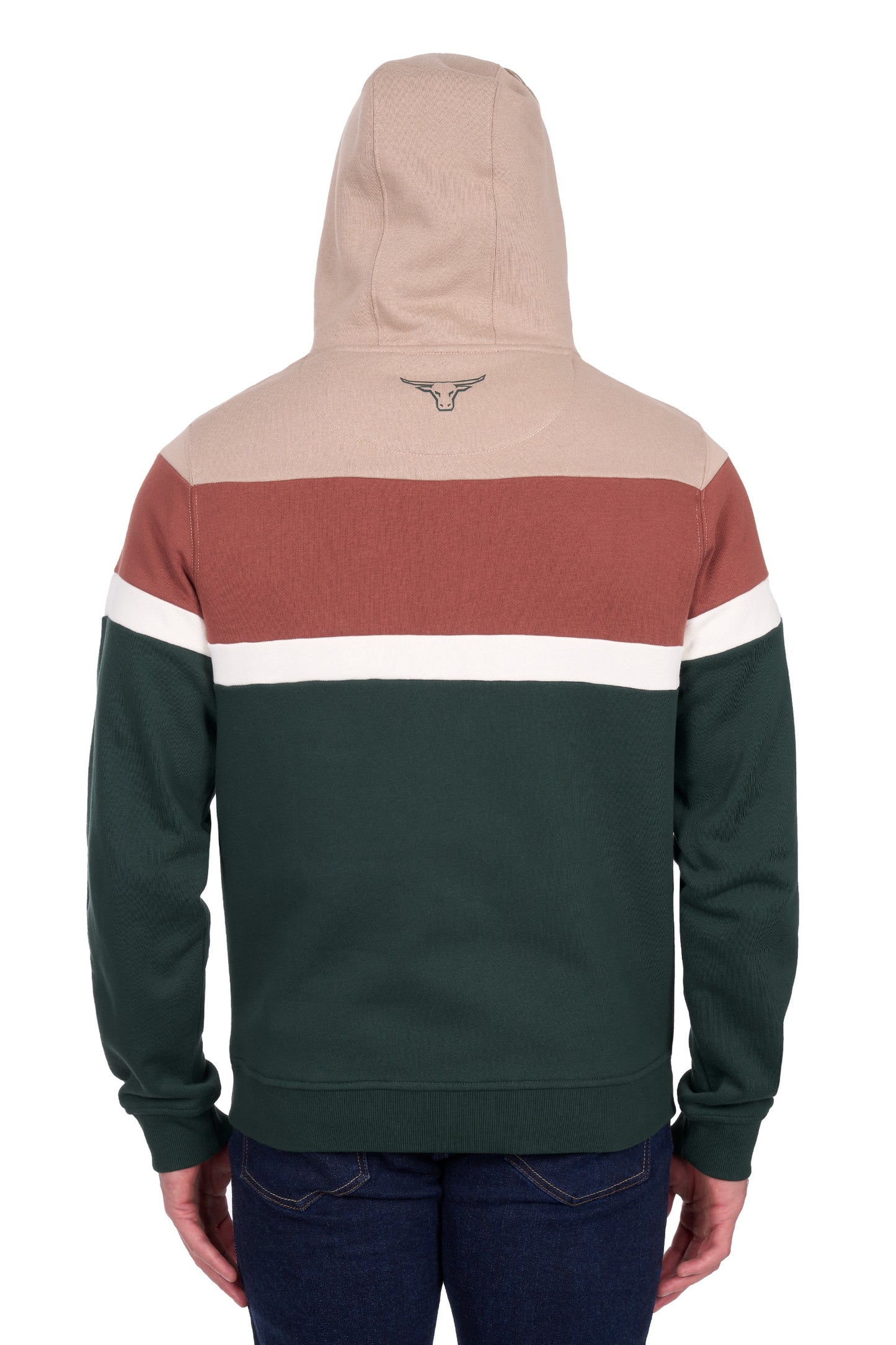 Pure Western Men’s Harry Pullover Hoodie – Green/Multi