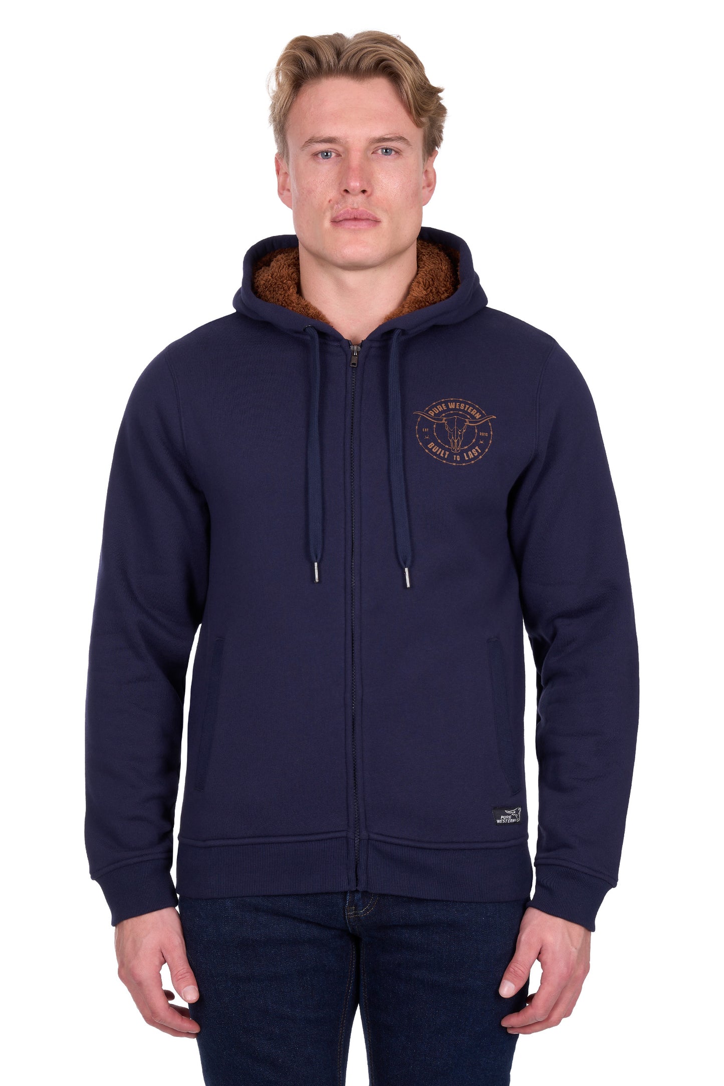 Pure Western Men’s Walker Zip Through Hoodie