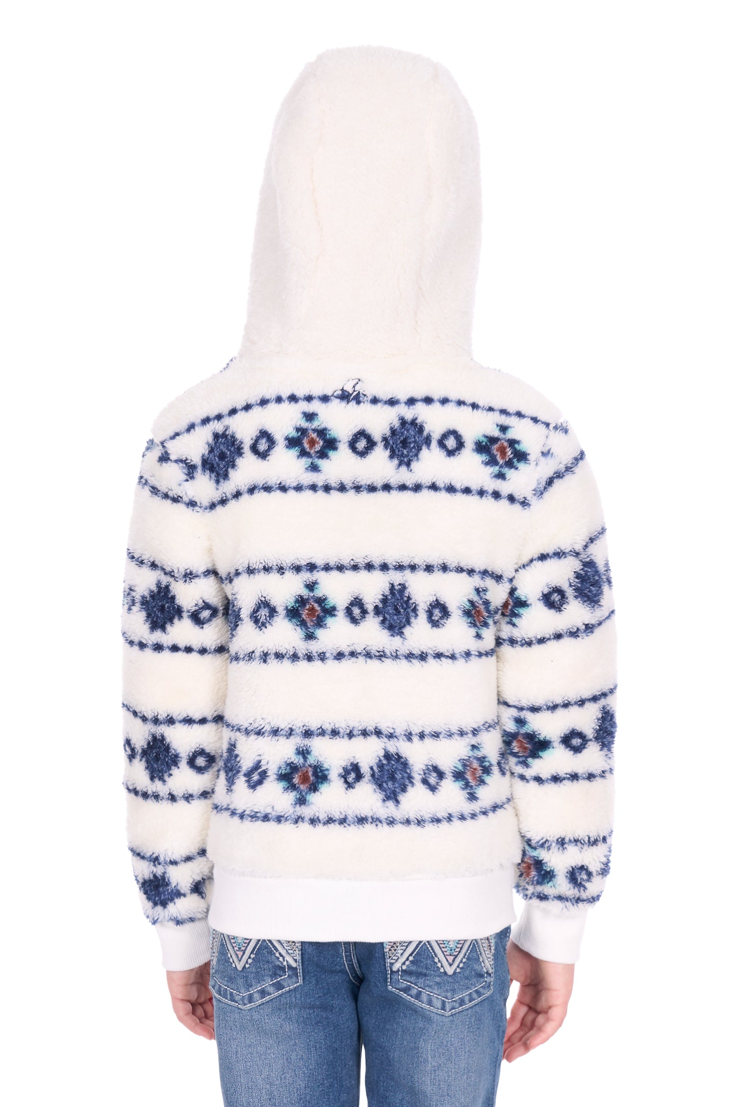 Pure Western | Girl’s Sharna Fleece Zip Through Hoodie