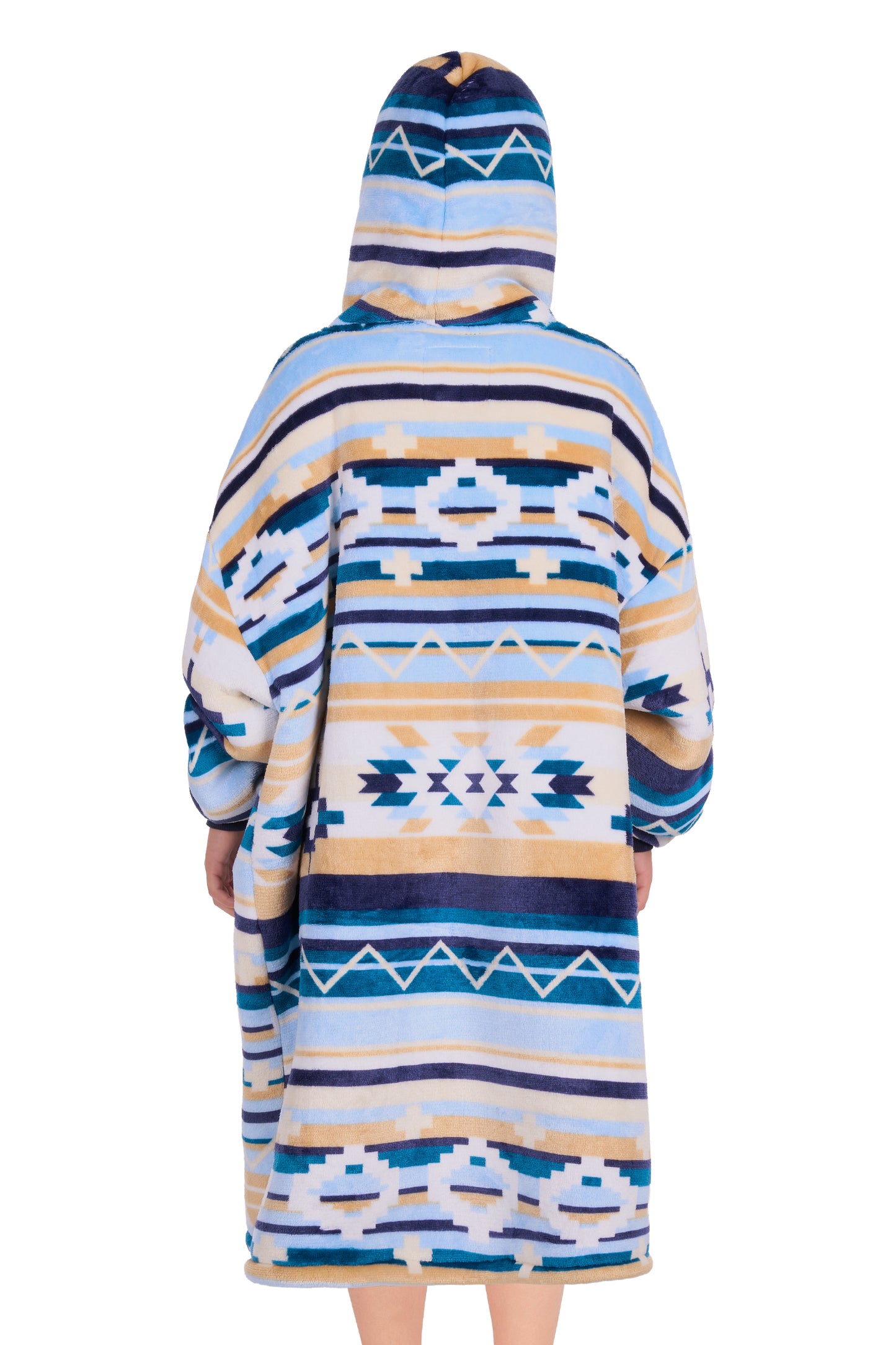 Pure Western | Kid’s Aztec Print Snuggle Hoodie