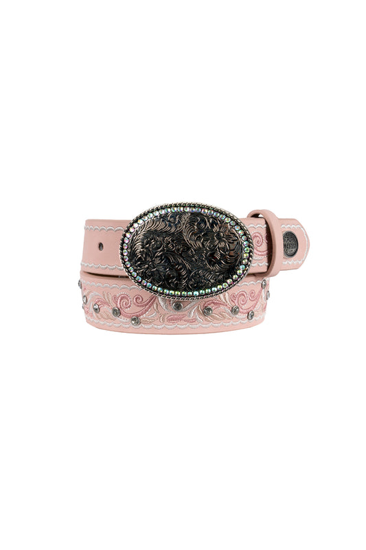 Pure Western Kid’s Soleil Belt - Blush