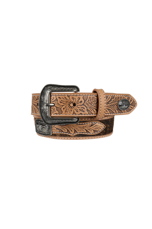 Pure Western Kid’s Andre Belt - Light Tan