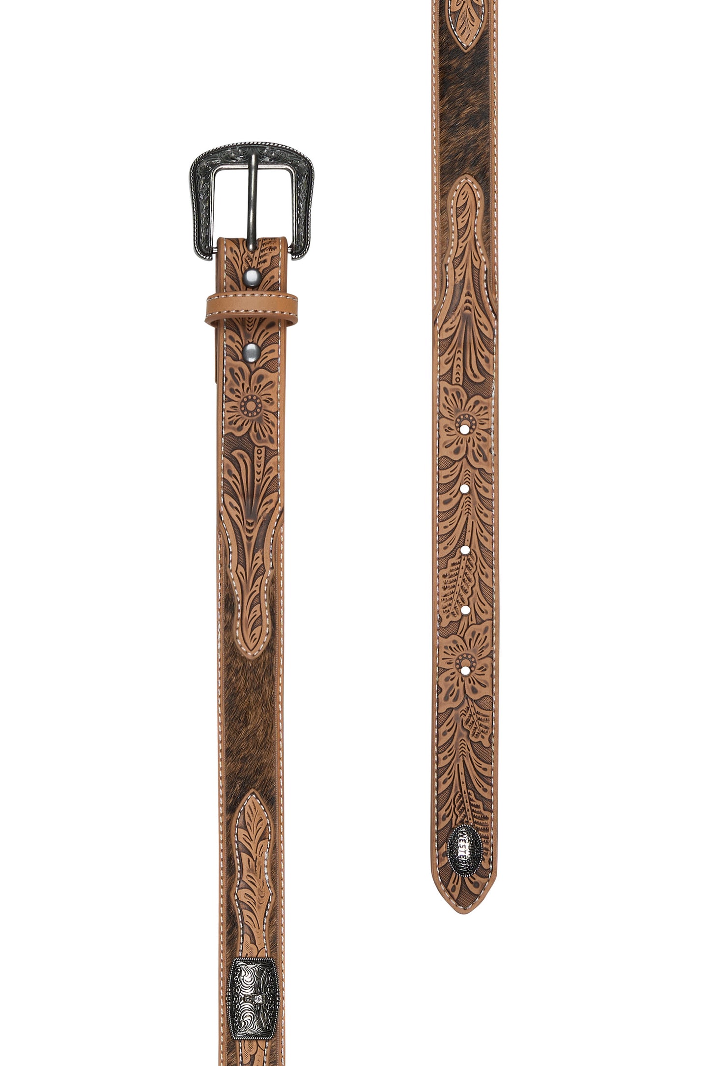 Pure Western Kid’s Andre Belt - Light Tan