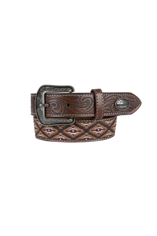 Pure Western Kid’s Bowen Belt - Tan