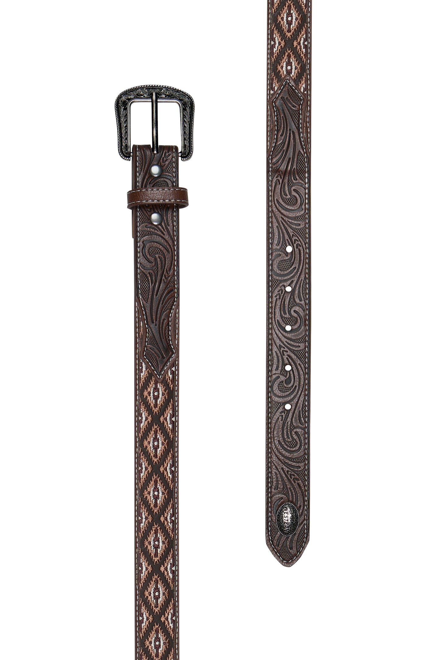 Pure Western Kid’s Bowen Belt - Tan