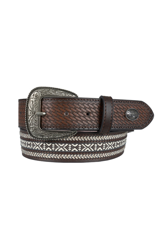Pure Western Men's Reid Belt - Dark Tan