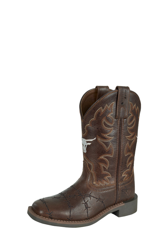 Pure Western Children’s Denver Boot - Dark/Brown