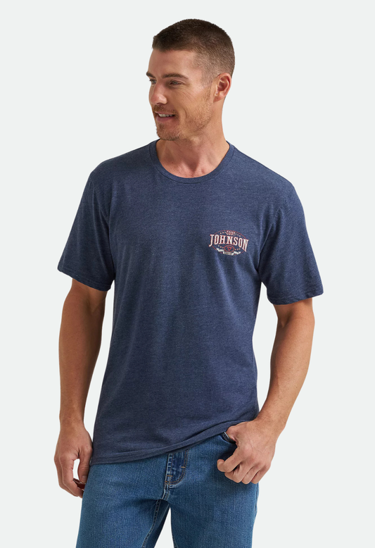 Wrangler Men's Cody Johnson Concert Back Graphic T-Shirt - Country Black