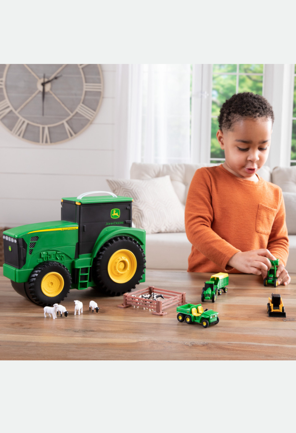 John Deere Fun on the Go Tractor Case