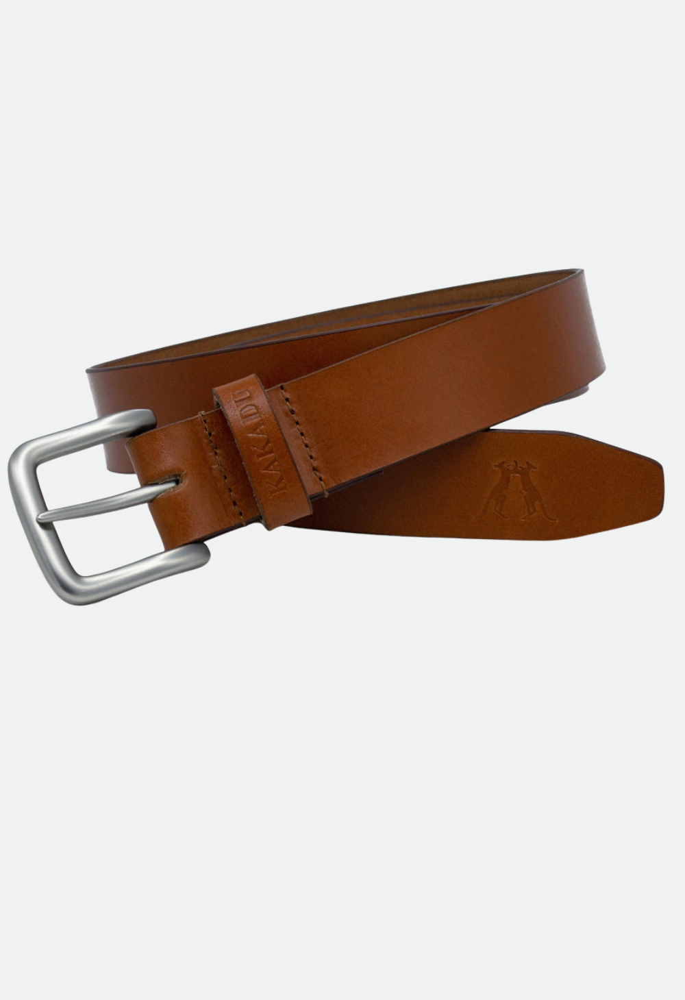 Kakadu Rustler Belt Single Keeper - Tan