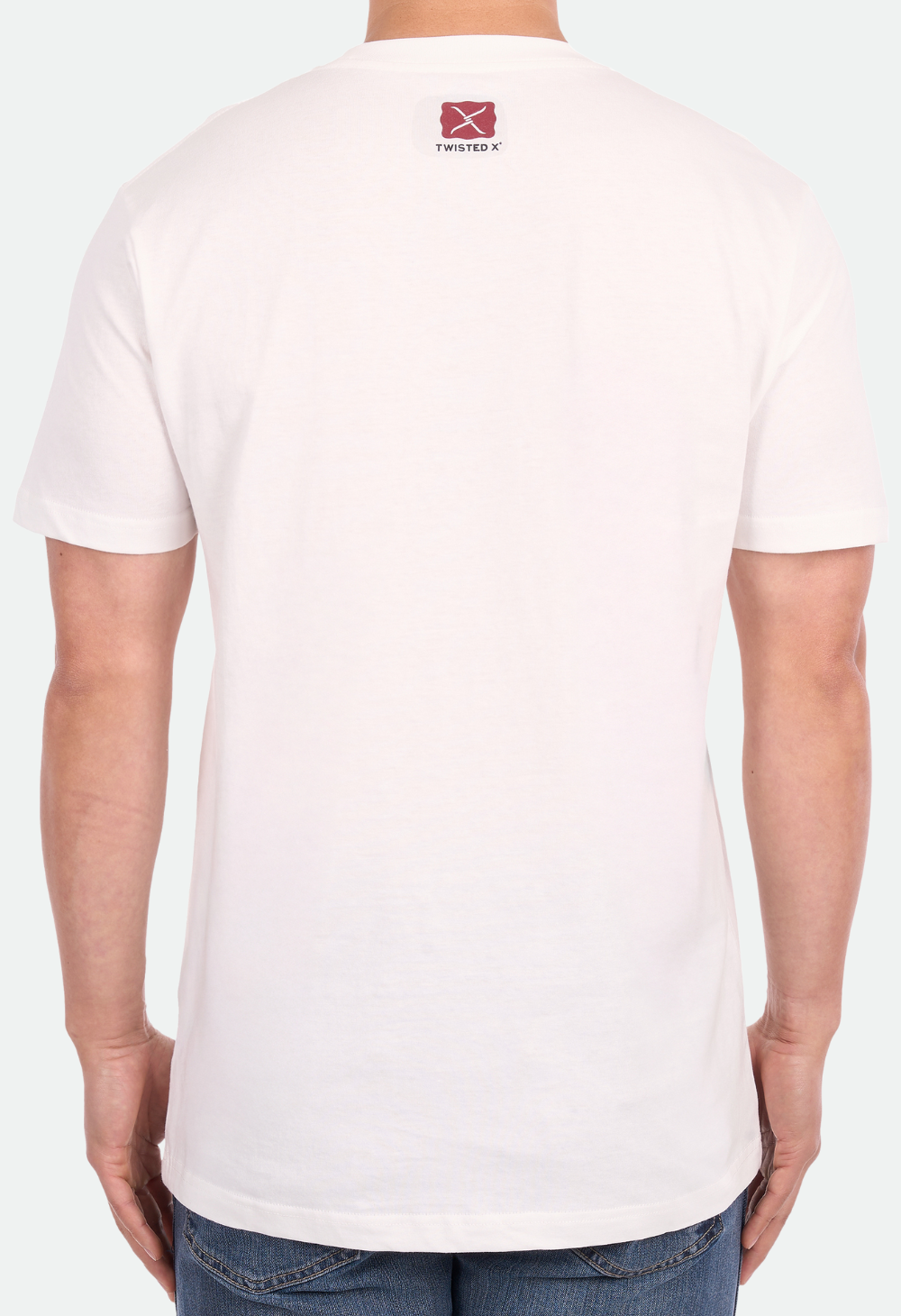 Twisted X Men's Alex Short Sleeve Tee - Off White