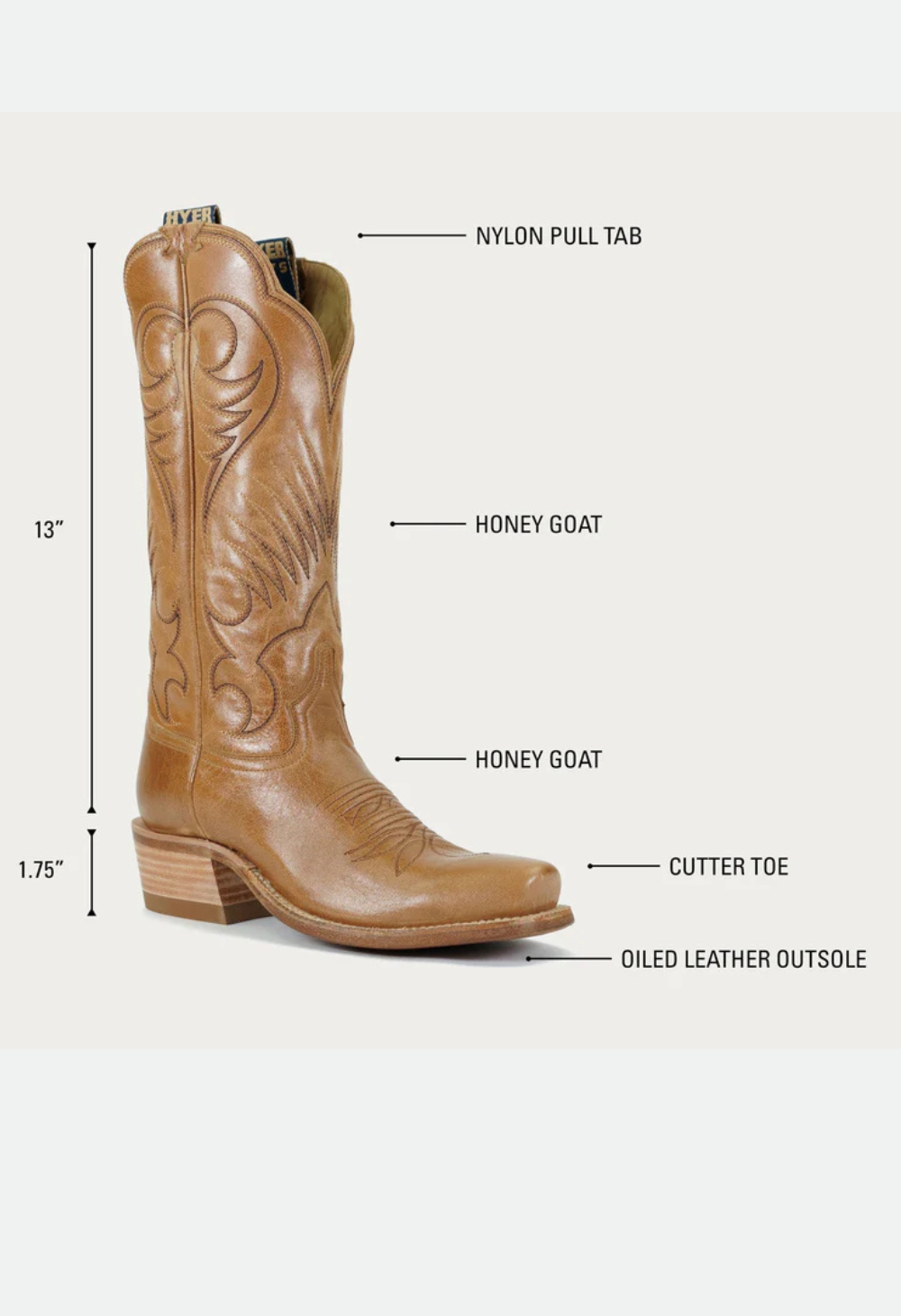 Hyer Women Leawood Boot - Honey