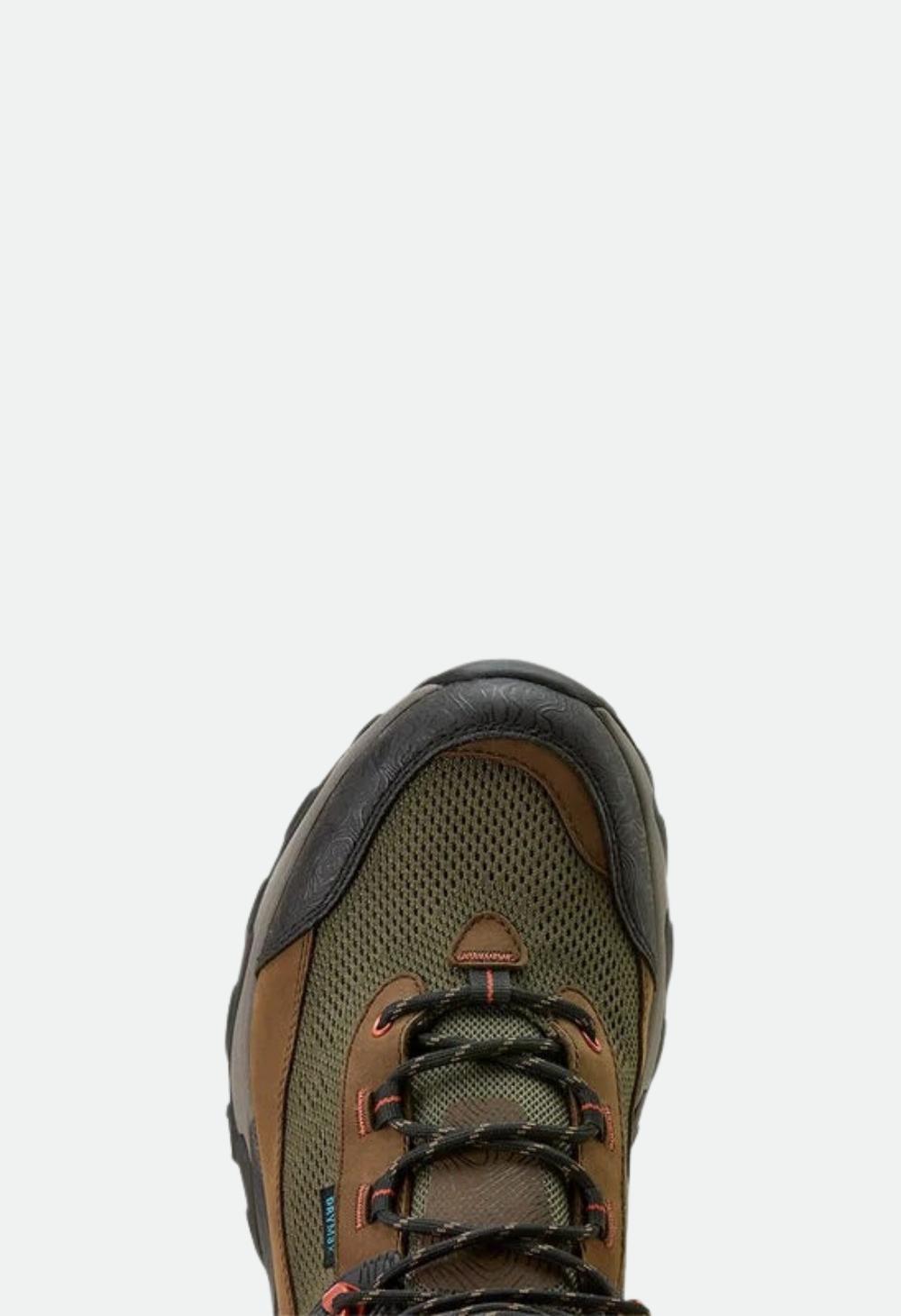 Ariat Men's Traverse Mid Waterproof Hiking Boot - Brown Bark/Evergreen