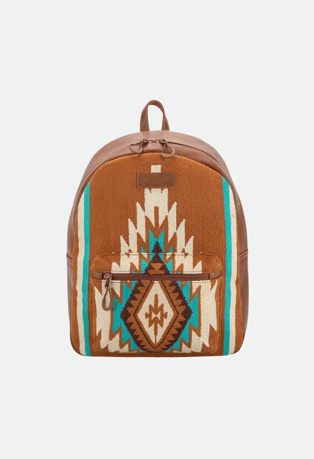 Wrangler Maya Aztec Backpack - Tan