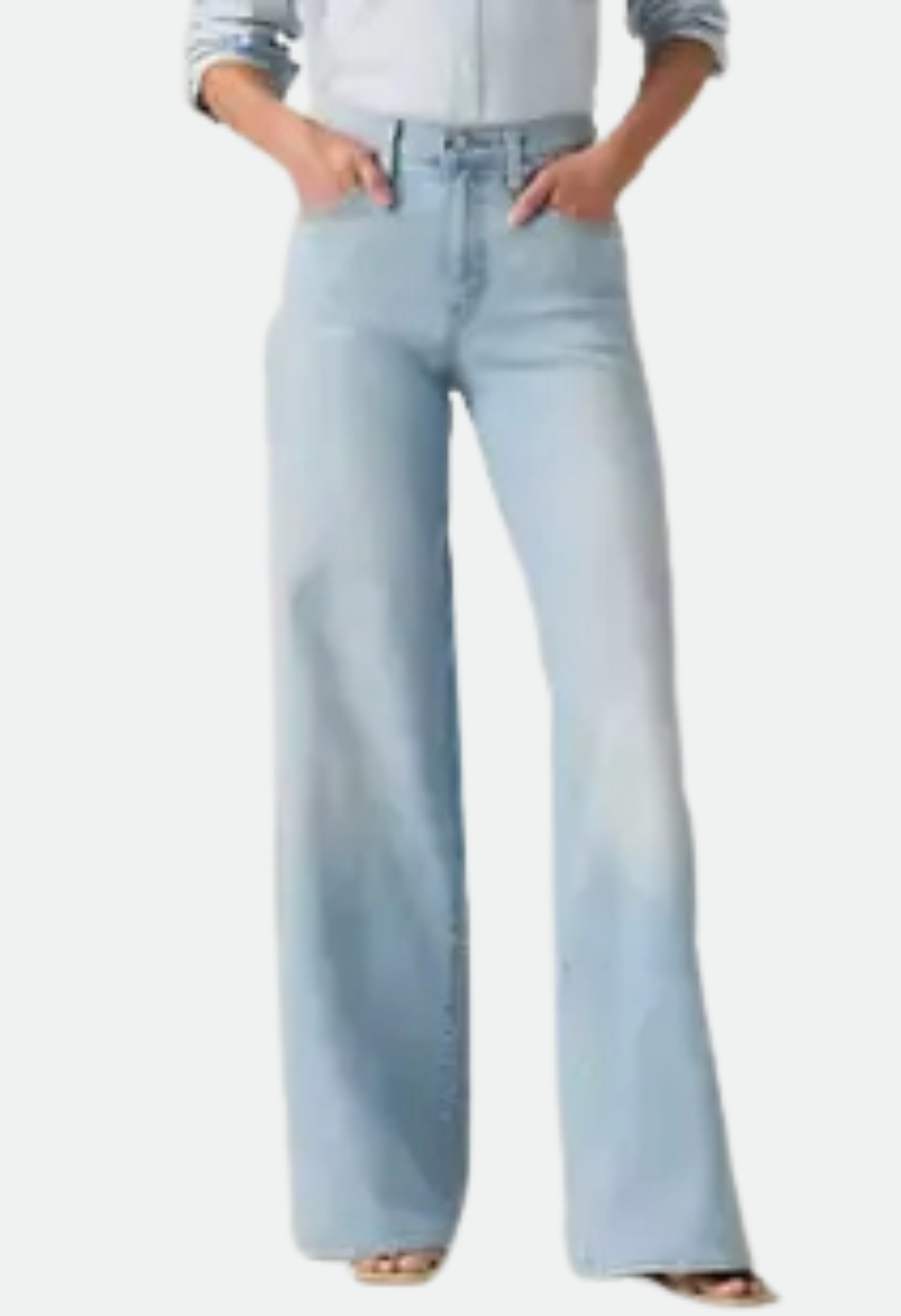 Levi's® 728 High-Rise Wide-Leg Jeans – Eternal Indigo Light - 32Leg