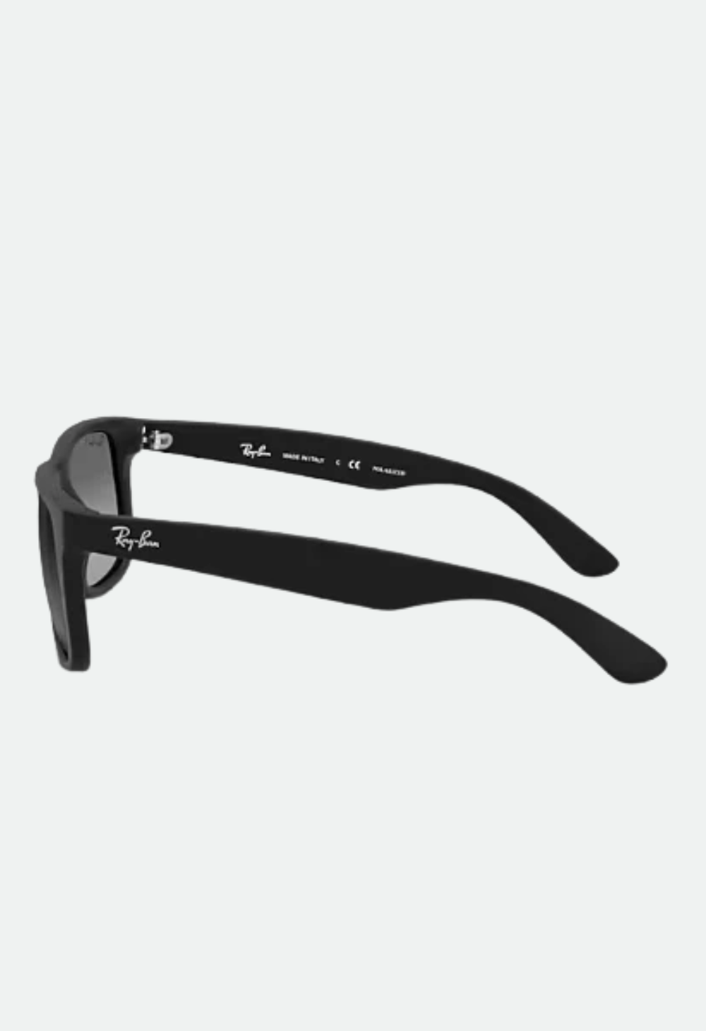 Ray-Ban Justin Rubber Black W/Light Grey Gradient Dark Grey