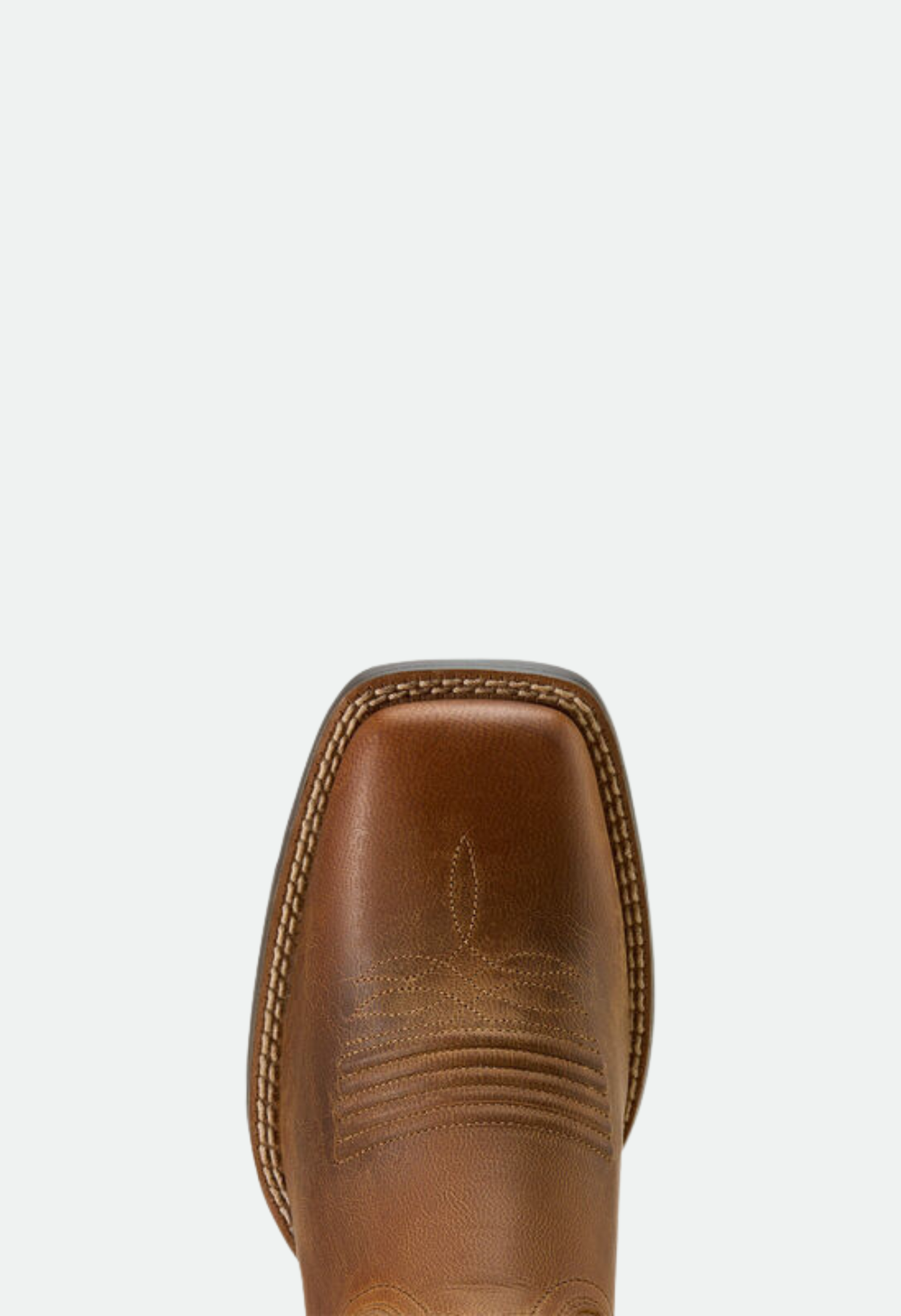 Ariat Womens Round Up Holly Wide Square Toe Western Boot - PEARL