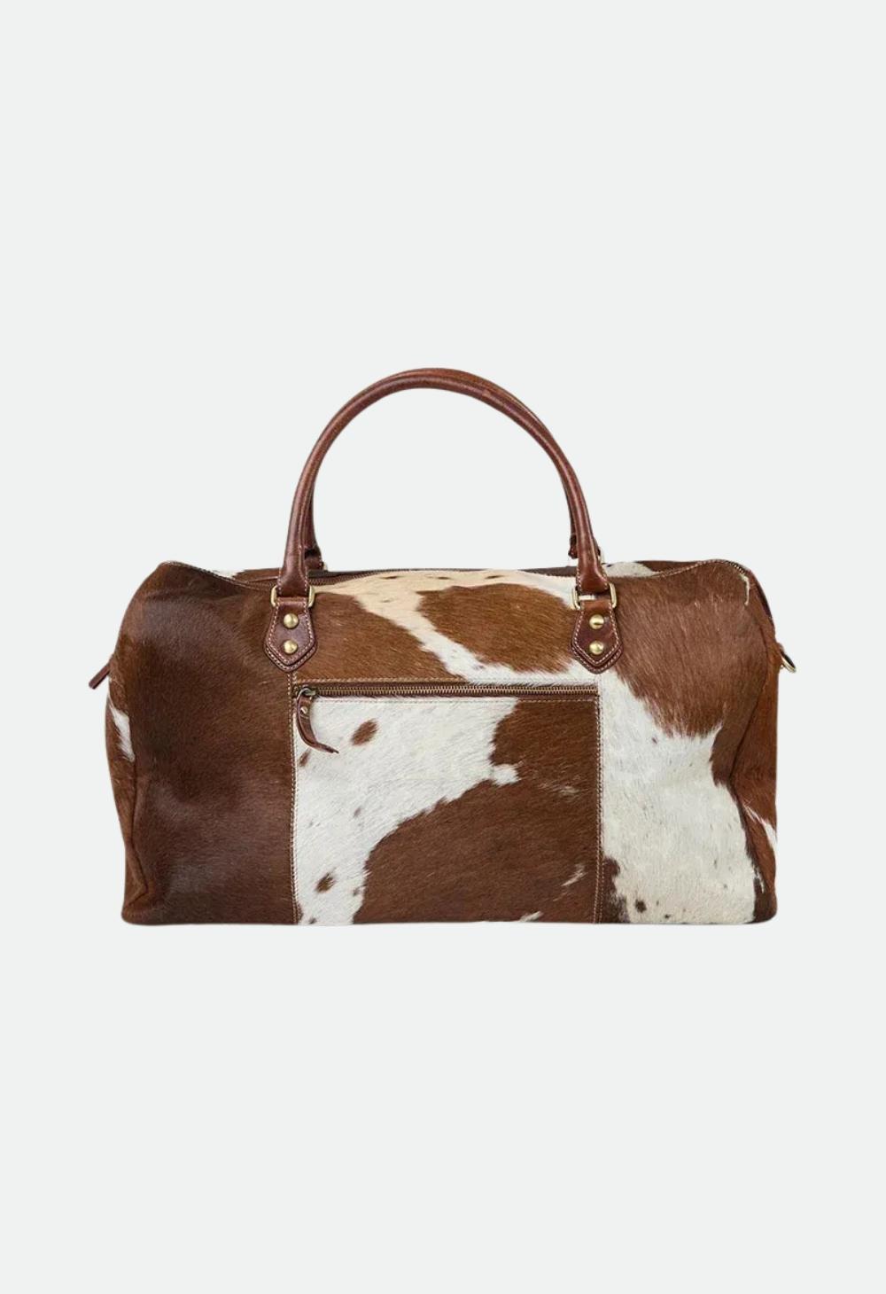 Ringers Western Toro Fur Duffle - Off White/Brown