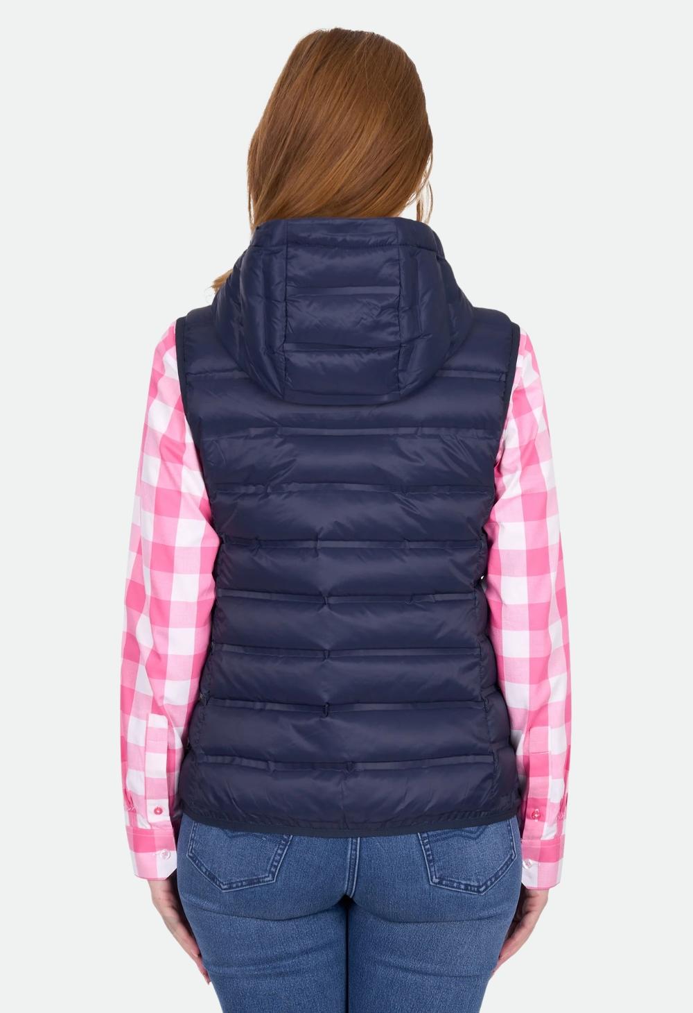 Thomas Cook Women's Oberon Light Weight Down Vest – NAVY
