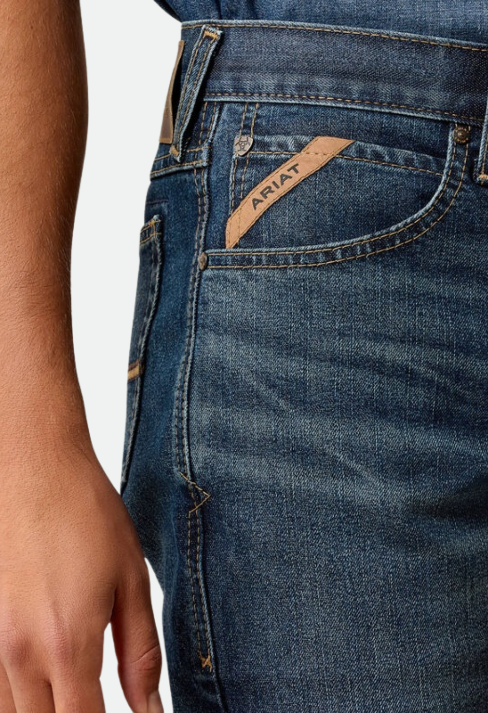 Ariat Mens M7 Slim Ray Classic Rise Pro Series Straight Leg Jeans Encinitas