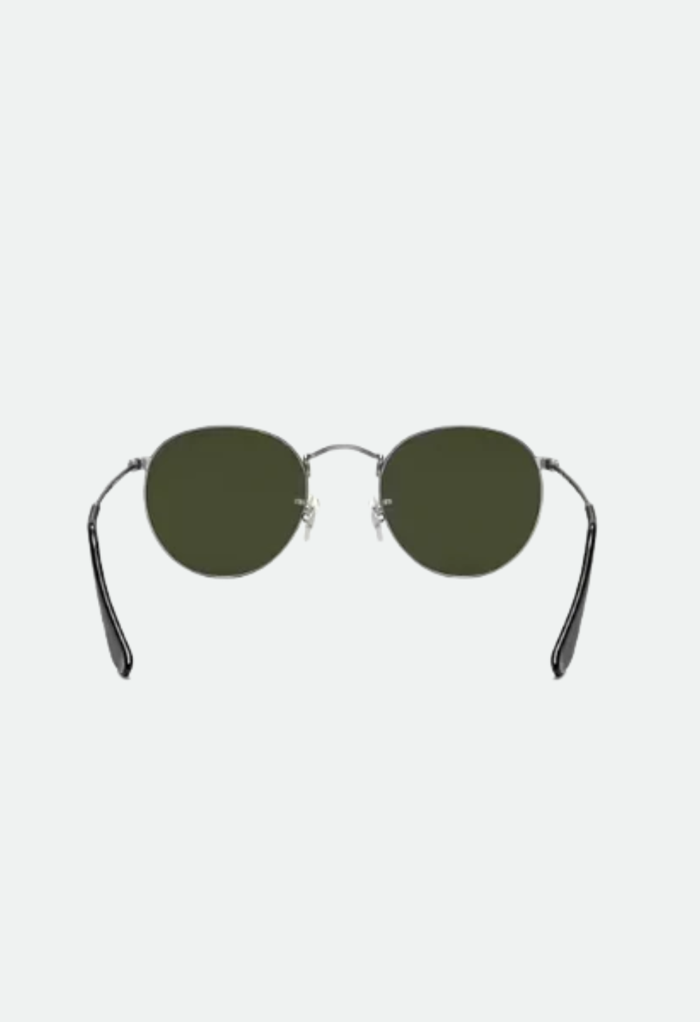 Ray-Ban Round Metal Matte Gunmetal W/G-15 Green