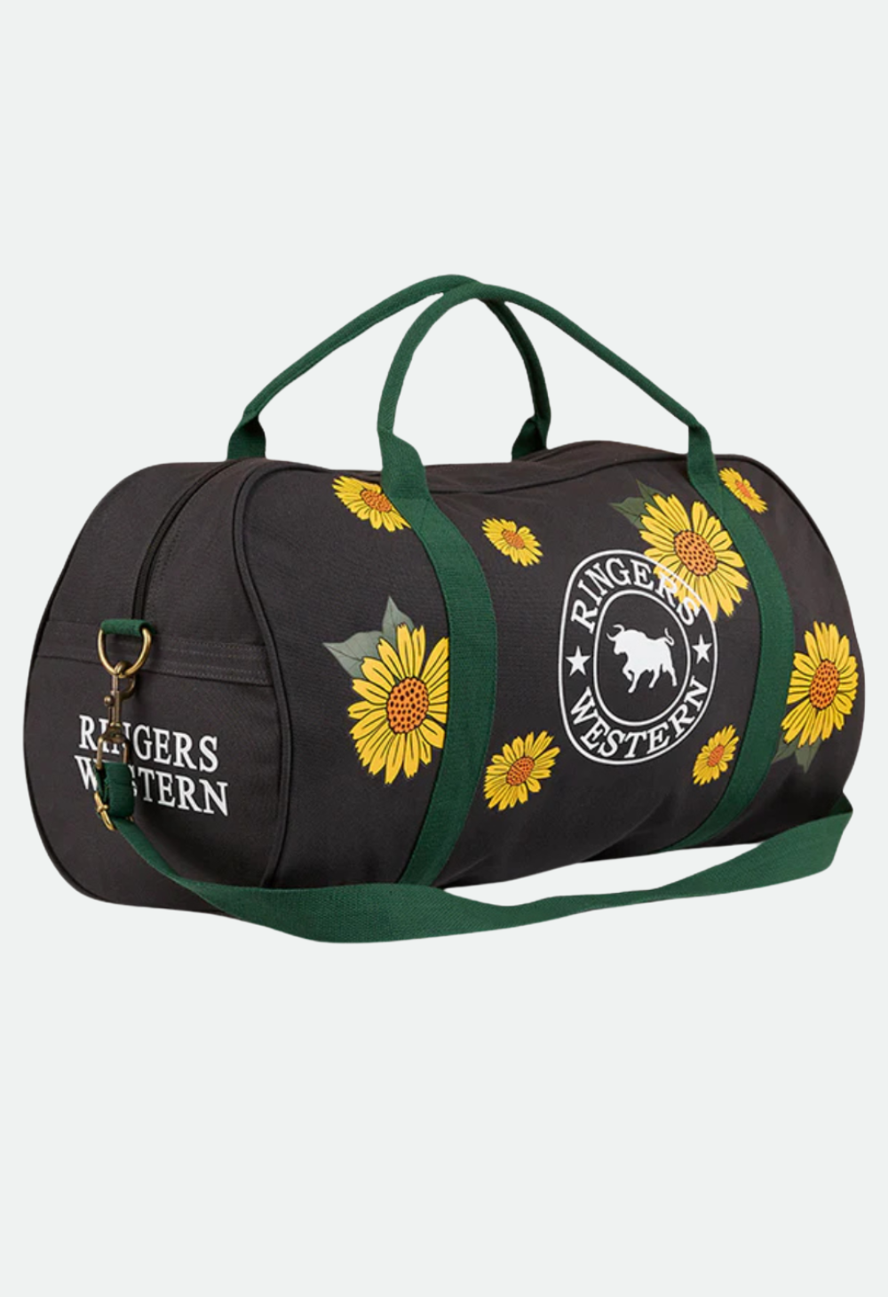 Ringers Western Limited Edition Sunflowers Gundagai Duffle Bag - Black/Multi