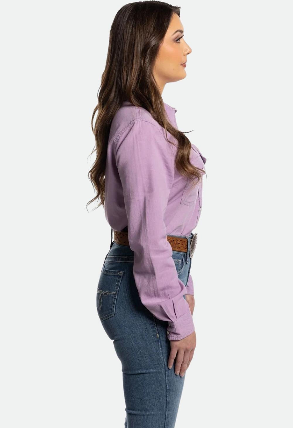 Justin Women's Snap Down Chambray