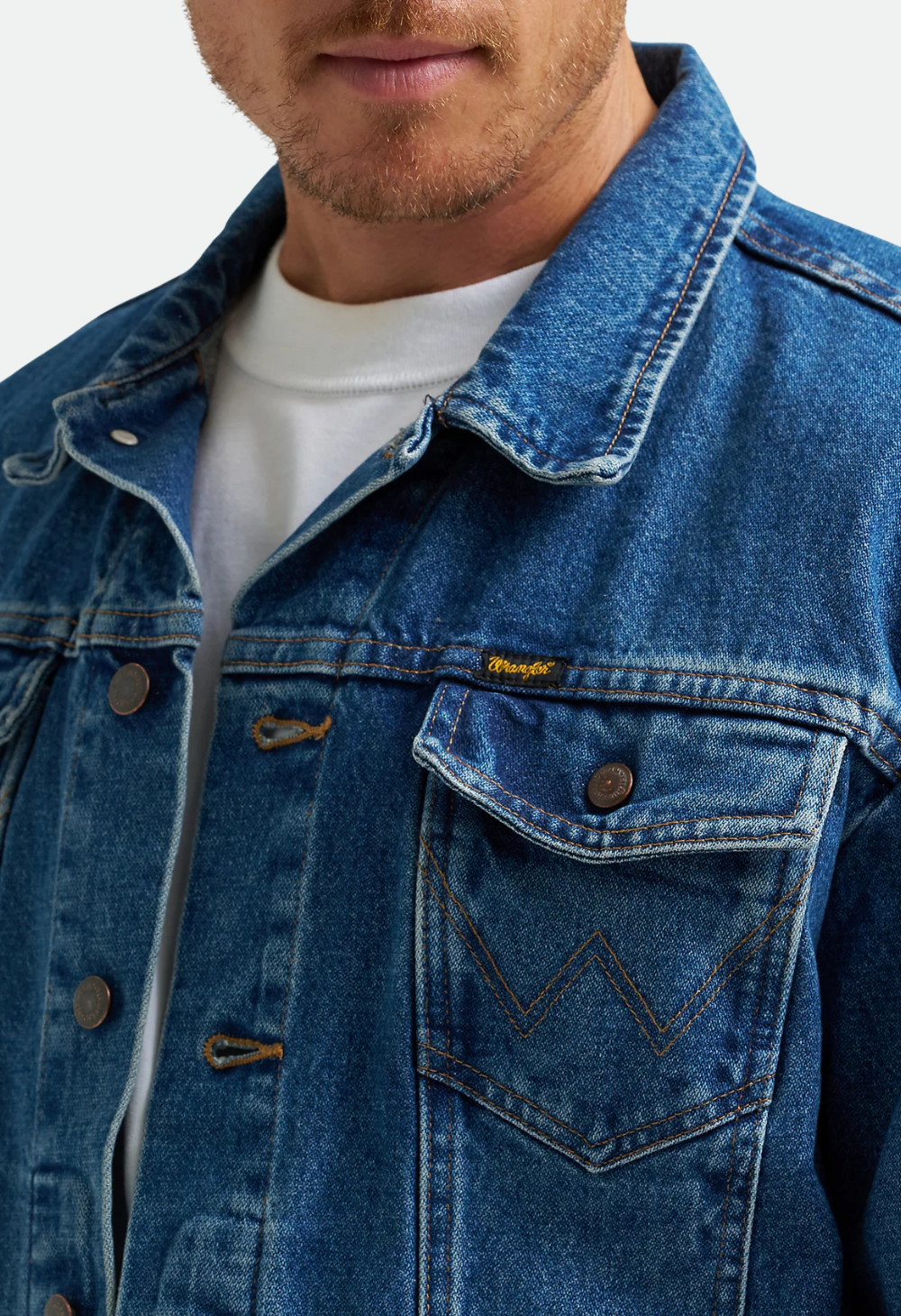Wrangler® Cowboy Cut® Unlined Denim Jacket
