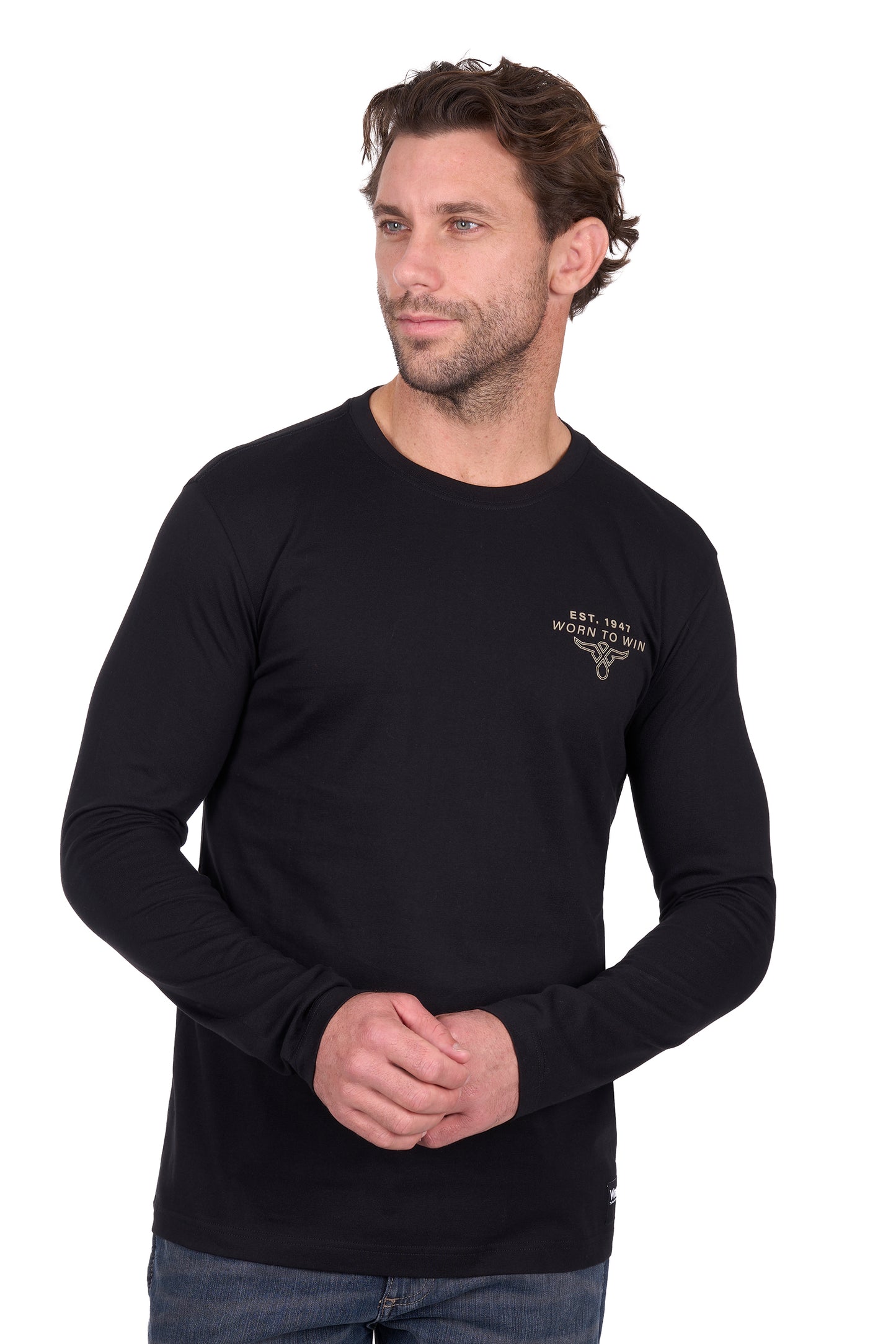 Wrangler Men’s Evan Long Sleeve Tee