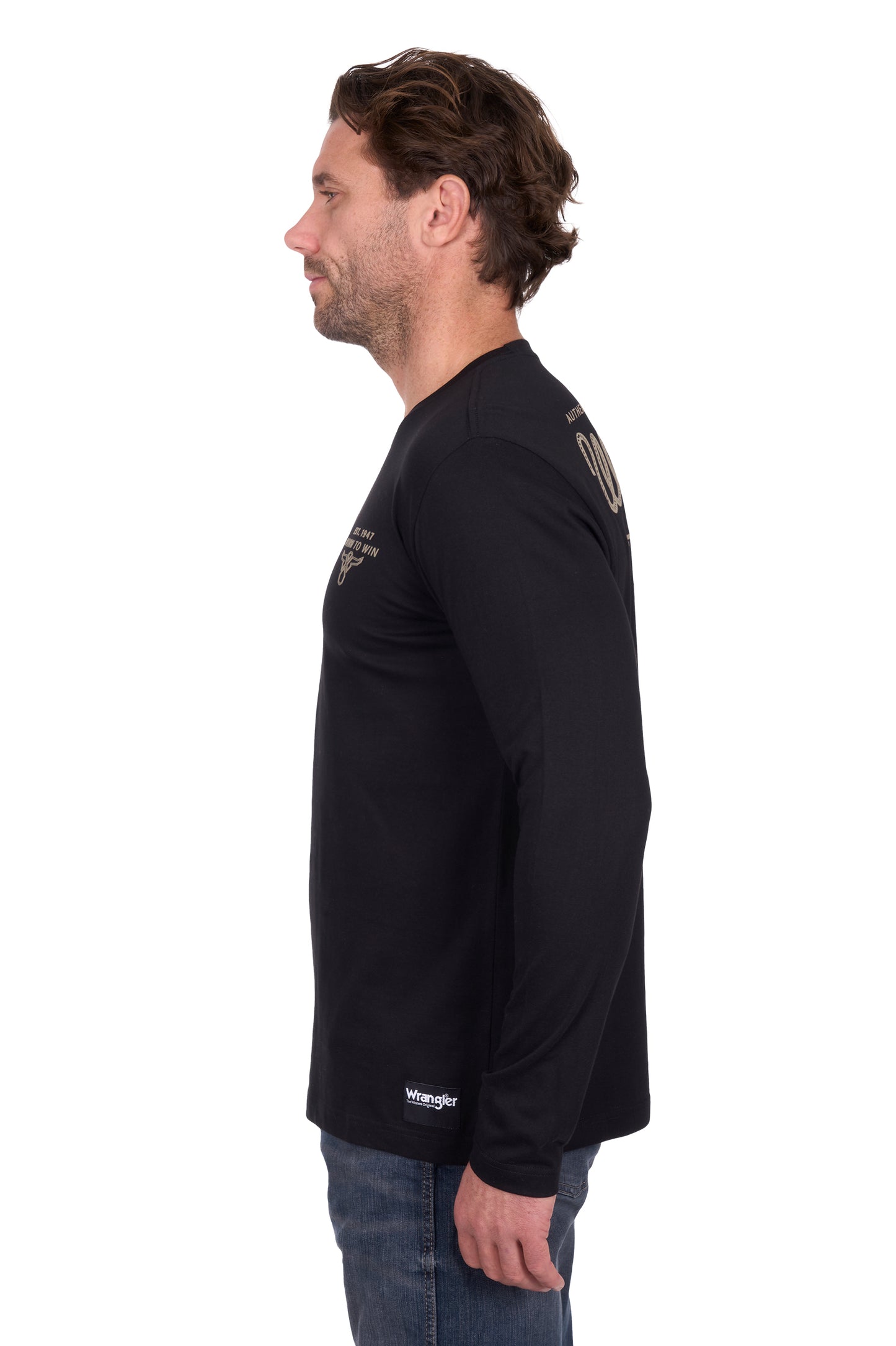 Wrangler Men’s Evan Long Sleeve Tee