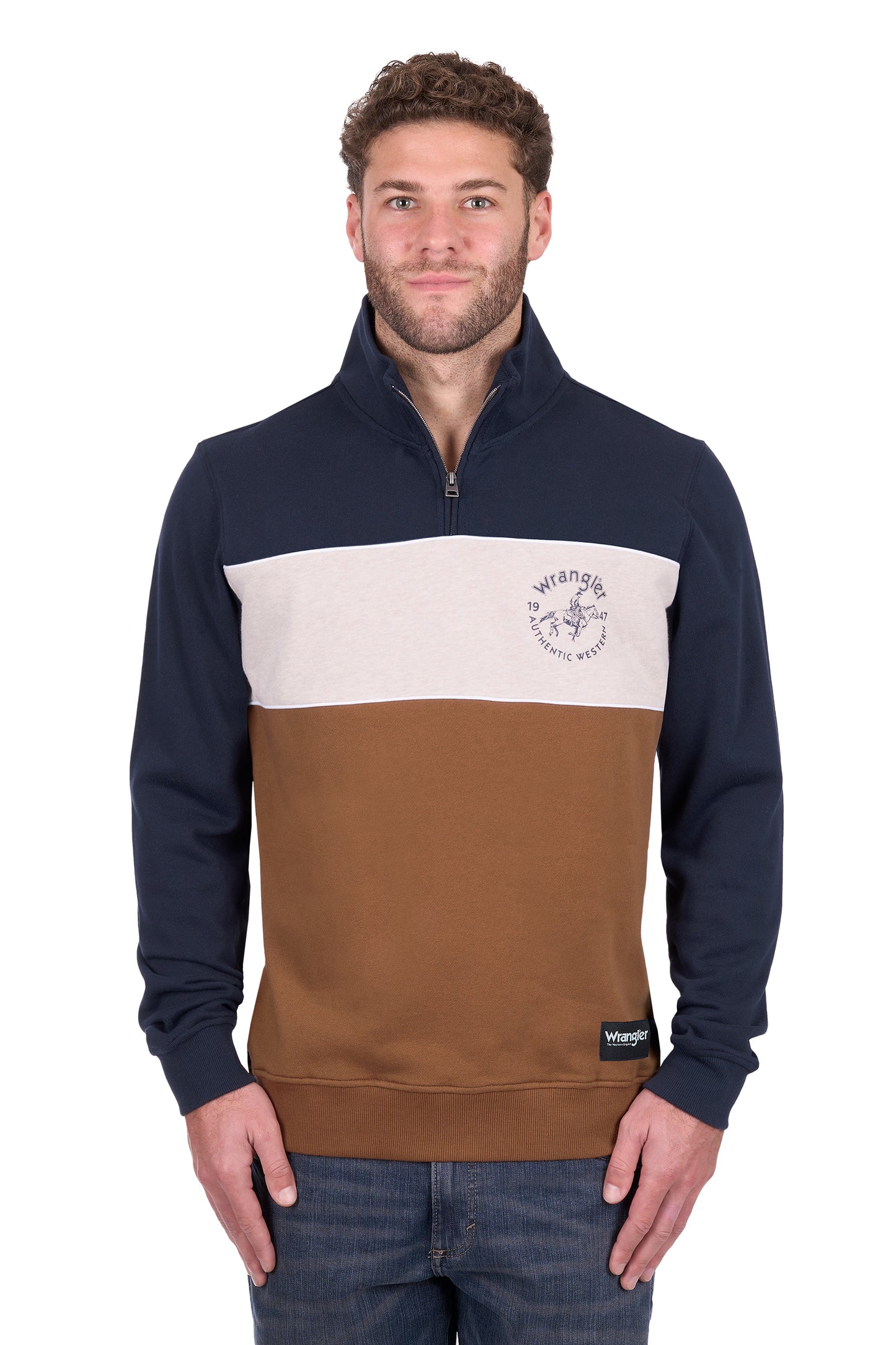 Wrangler Men’s Steve 1/4 Zip Pullover