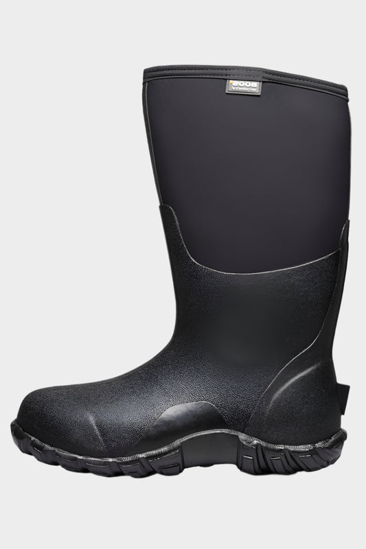 Bogs Mens Classic High Gumboot - Black
