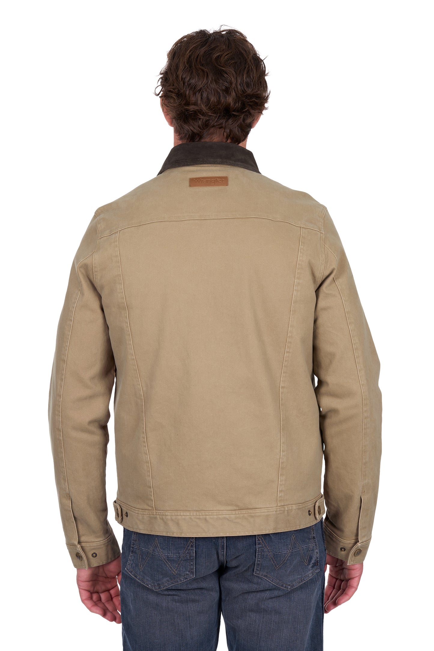 Wrangler Men’s Howard Trucker Jacket - Tan