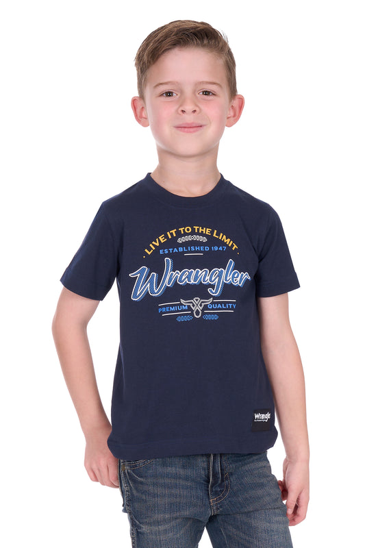 Wrangler Boy’s Joel Short Sleeve Tee