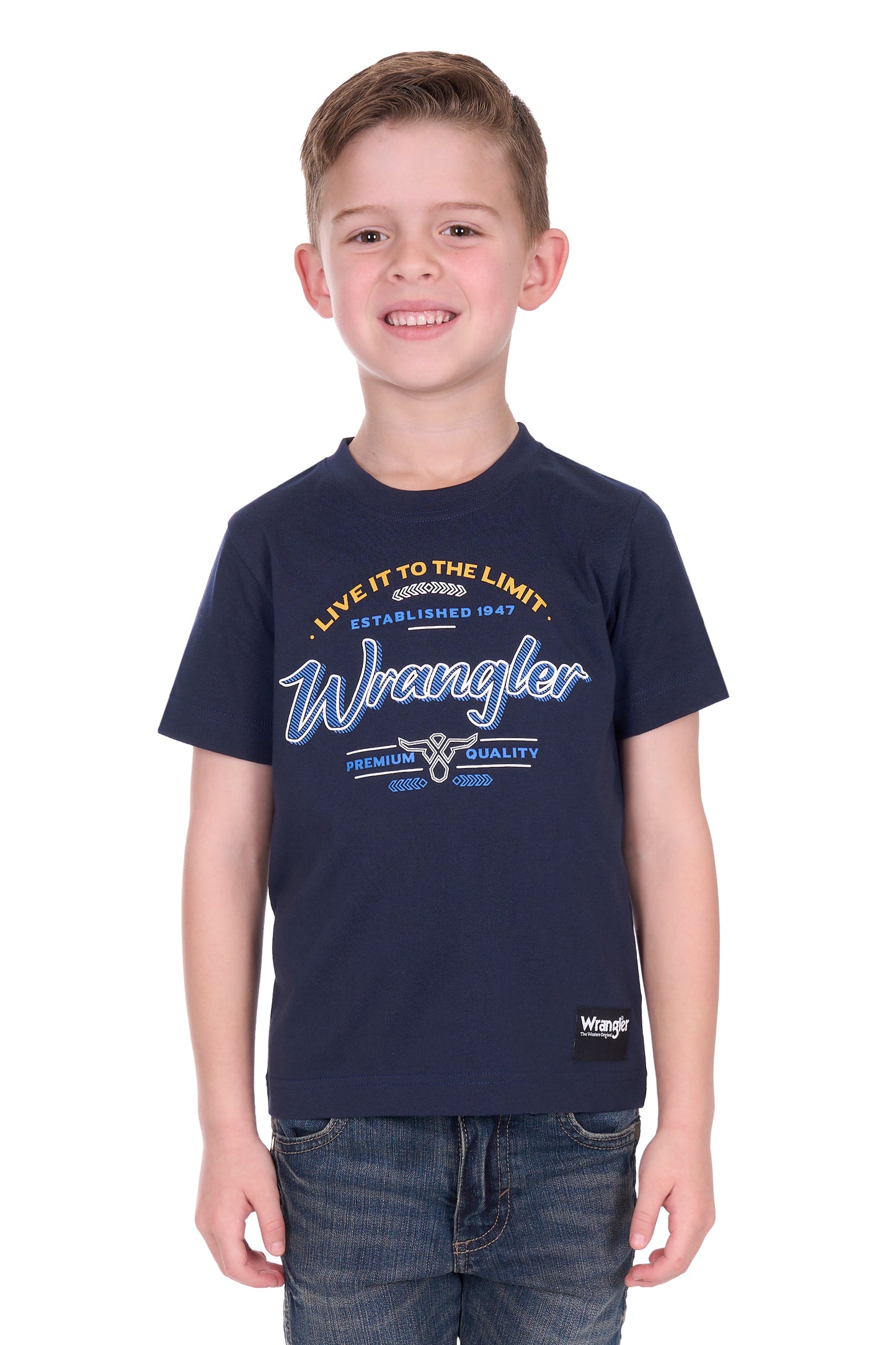 Wrangler Boy’s Joel Short Sleeve Tee