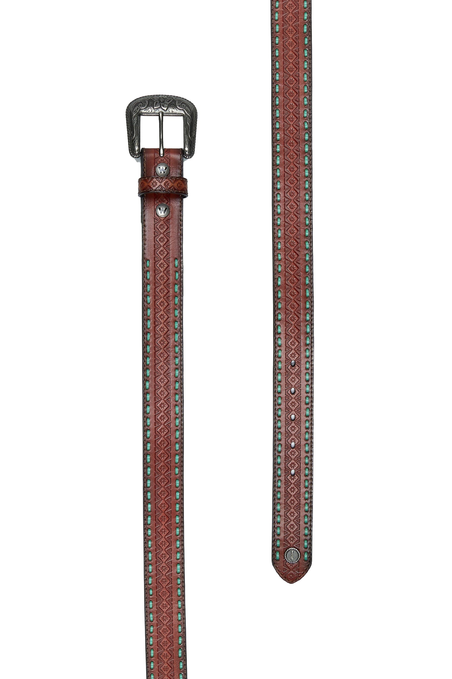 Wrangler Womens Alyssa Belt - Mahogany
