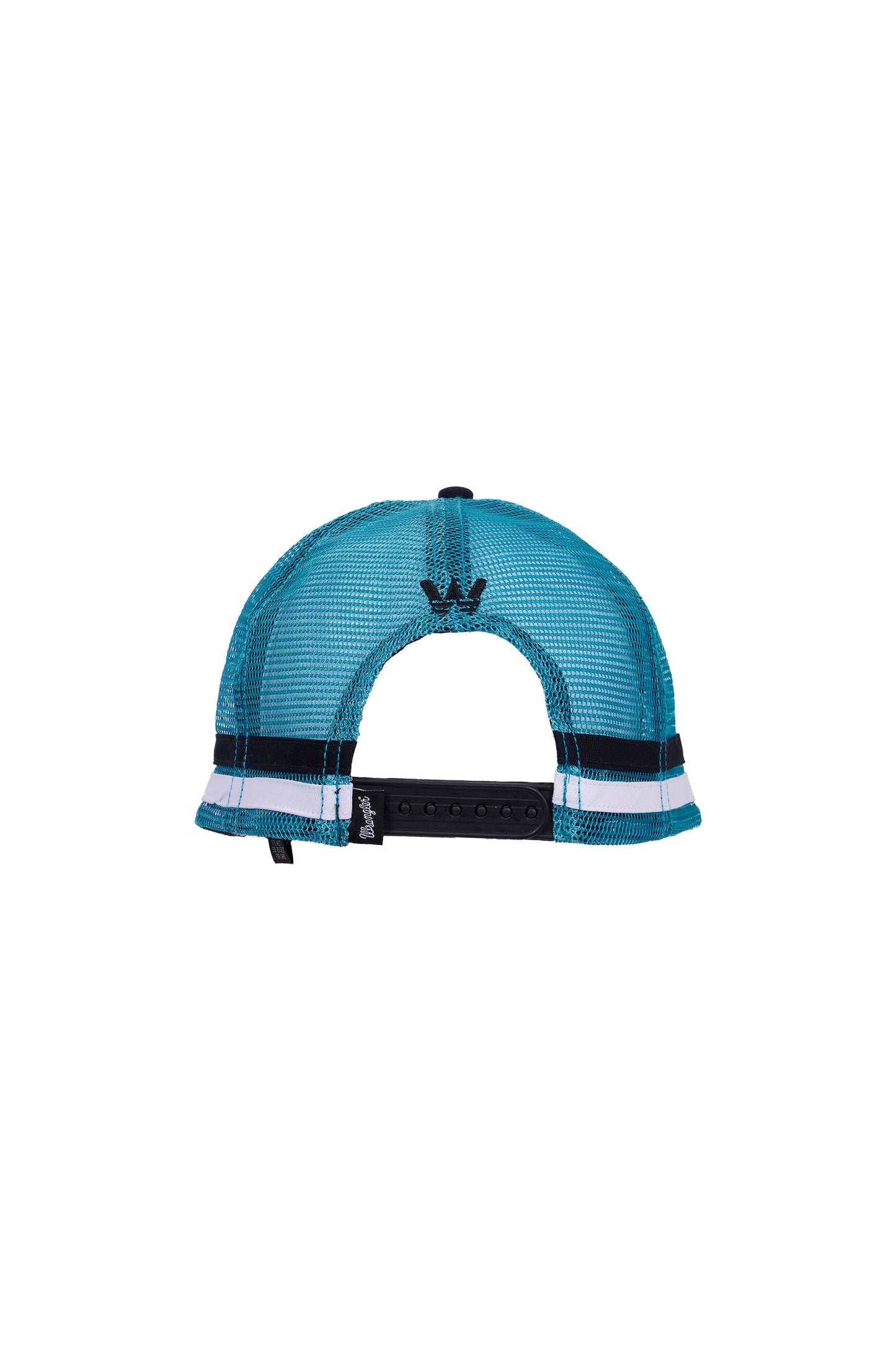 Wrangler Dennis High Profile Trucker Cap - Black/Teal