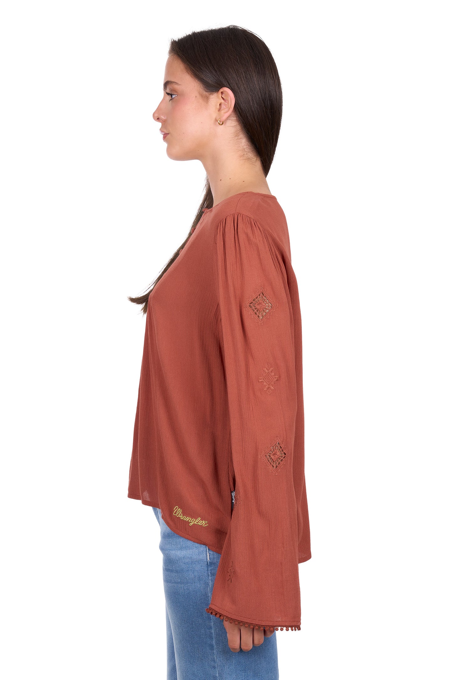 Wrangler Women’s Roxana Long Sleeve Blouse