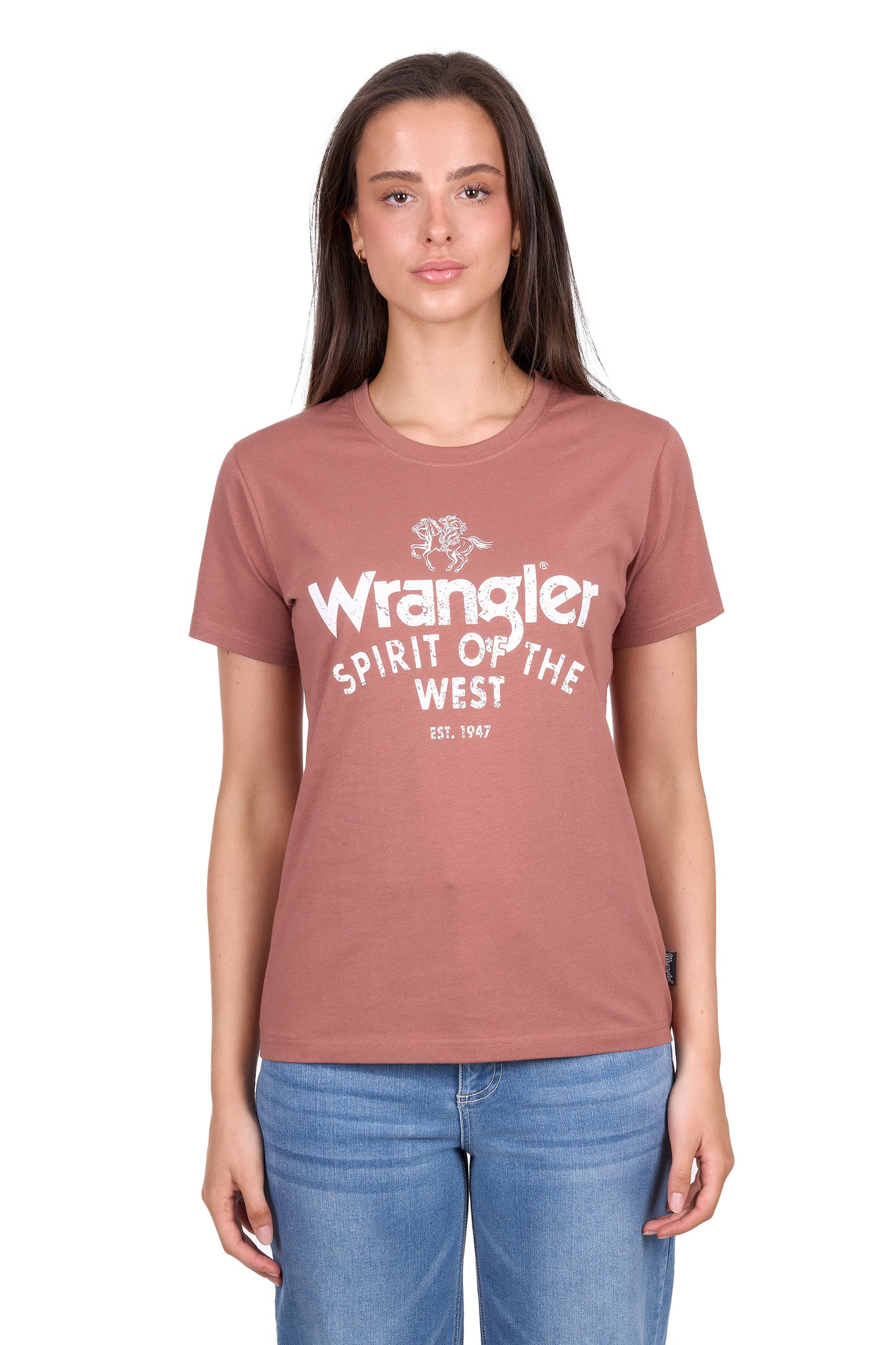 Wrangler Women’s Sheena Short Sleeve Tee - Copper