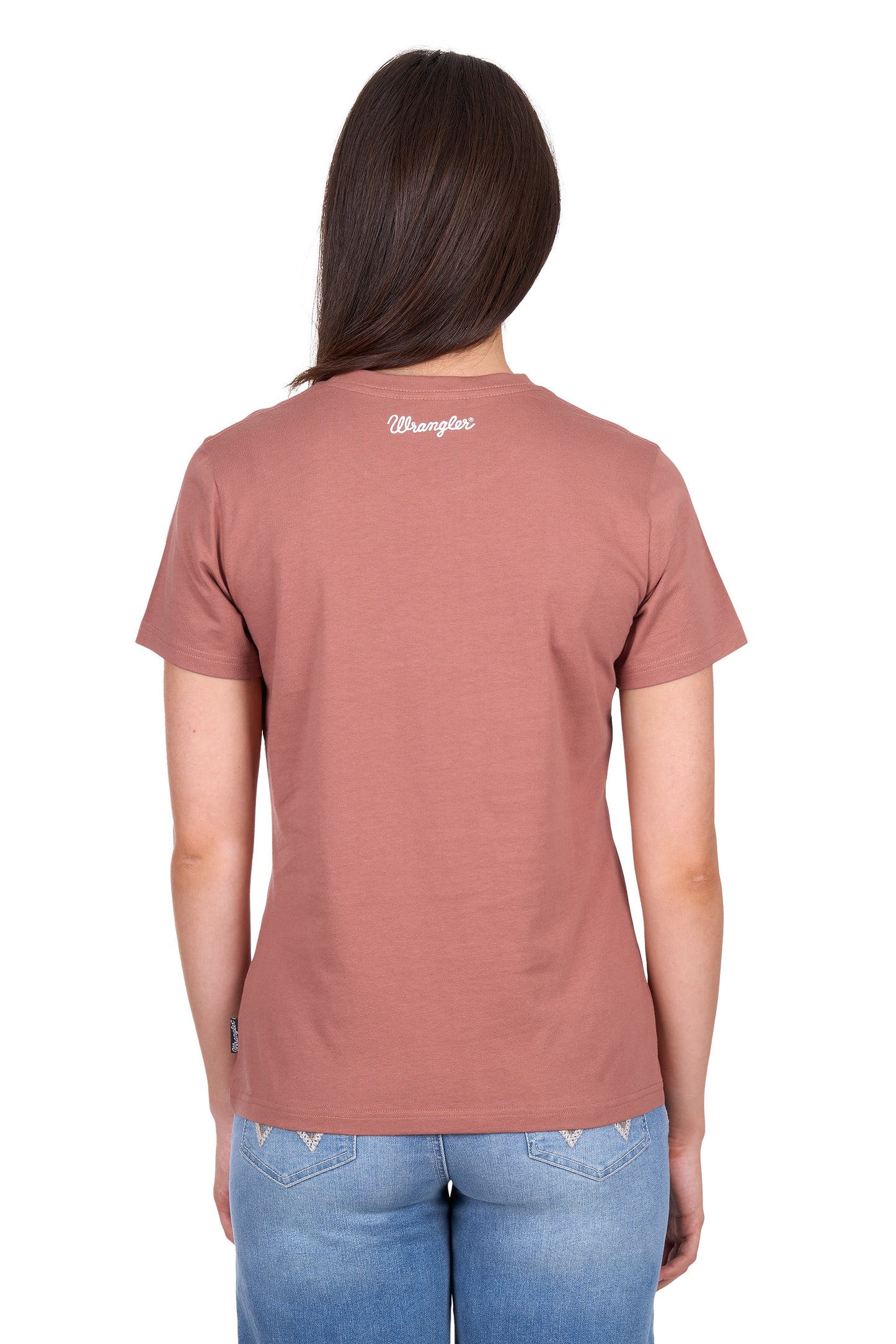 Wrangler Women’s Sheena Short Sleeve Tee - Copper