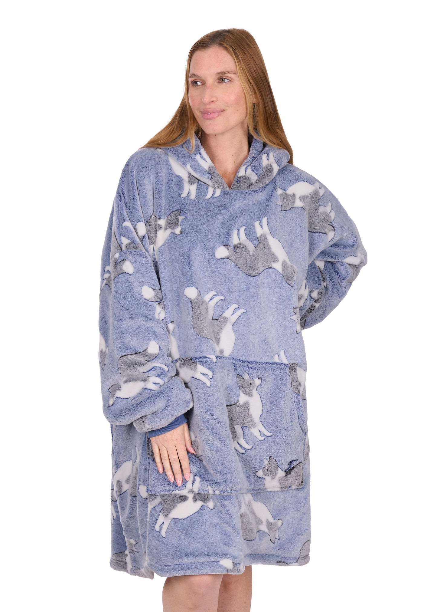 Thomas Cook Adult Dog Snuggle Hoodie - Blue