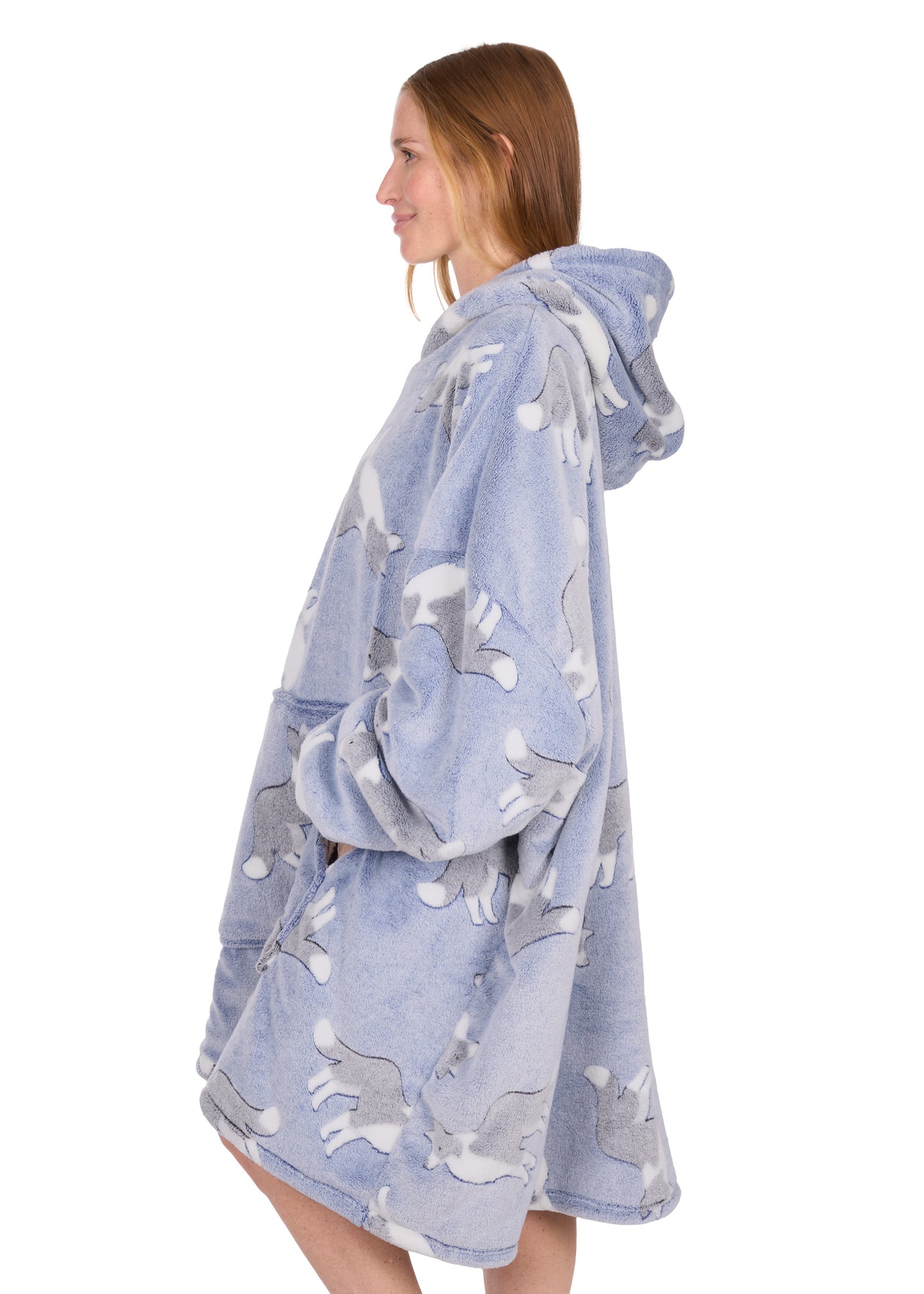 Thomas Cook Adult Dog Snuggle Hoodie - Blue
